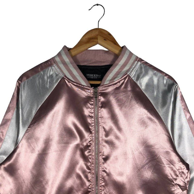 Japanese Brand Vintage Modified Unstudio Wear Satin Jacket Size US L / EU 52-54 / 3 - 2 Thumbnail