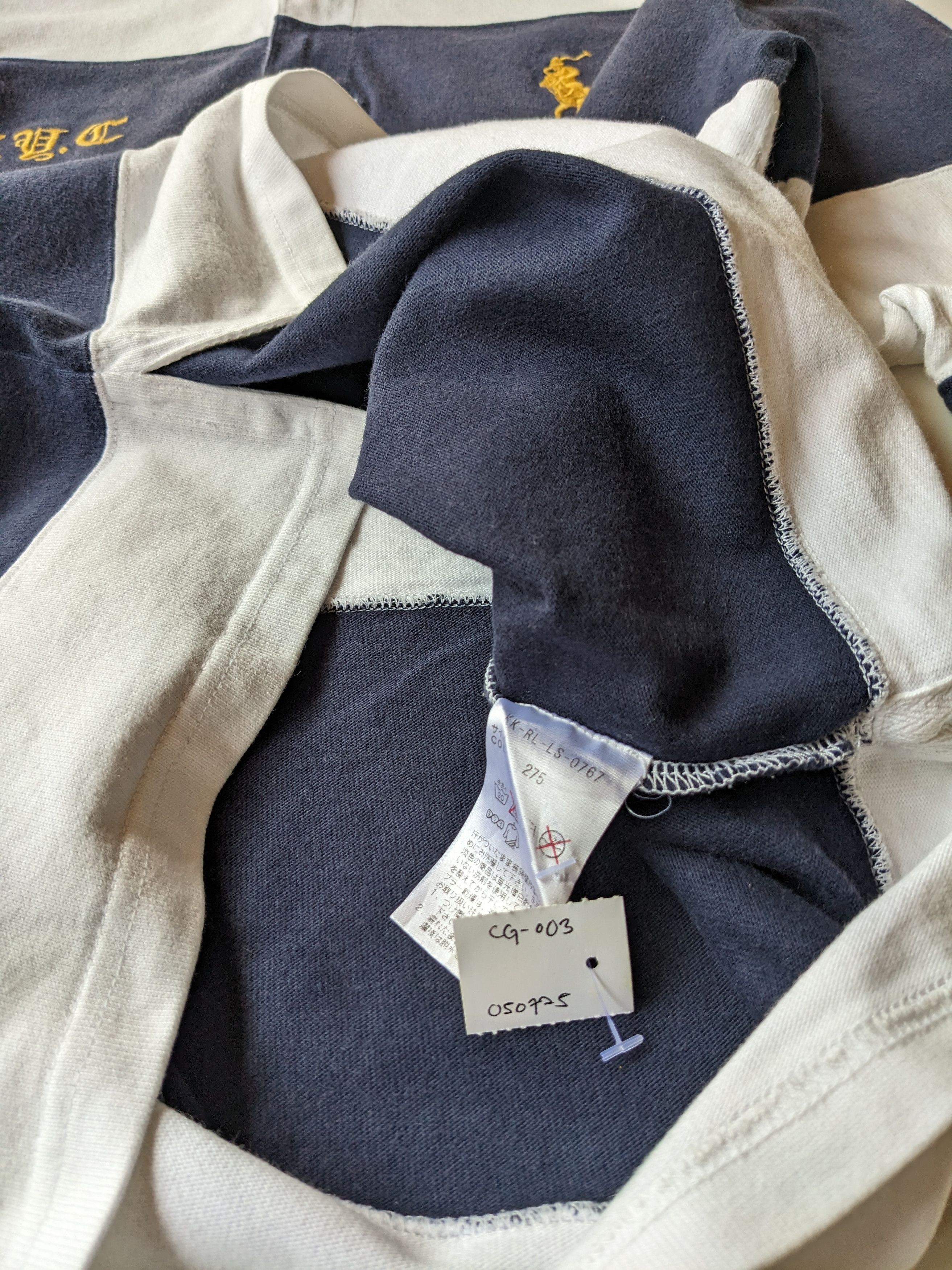 Polo Ralph Lauren Vintage Polo Ralph Laurent rugby half zipper shirt Size US L / EU 52-54 / 3 - 4 Thumbnail