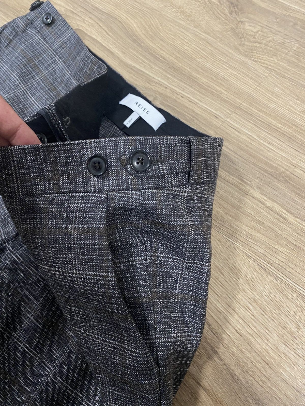 Reiss Reiss Trinity Checked Long Pants Size US 36 / EU 52 - 6 Thumbnail