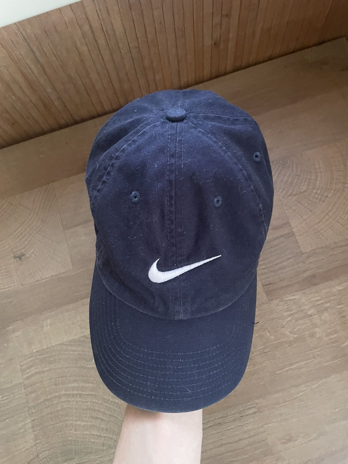 Nike Vintage Nike Big Swoosh Cap Size ONE SIZE - 7 Thumbnail