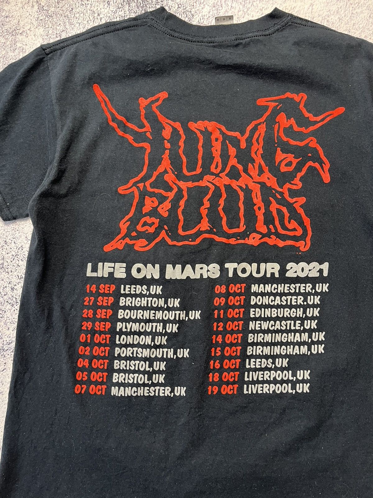 Band Tees Yung Blud Death Tour Vintage Rock T-shirt Men's Y2K Size US M / EU 48-50 / 2 - 24 Thumbnail