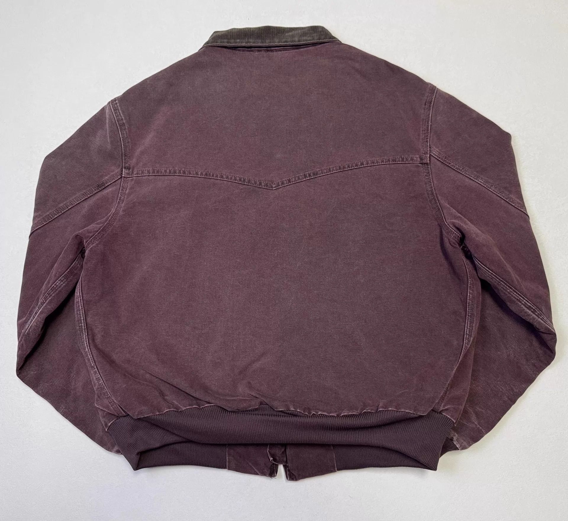Carhartt Vintage Carhartt J14 Santa Fe Burgundy XL Jacket Size US XL / EU 56 / 4 - 5 Thumbnail