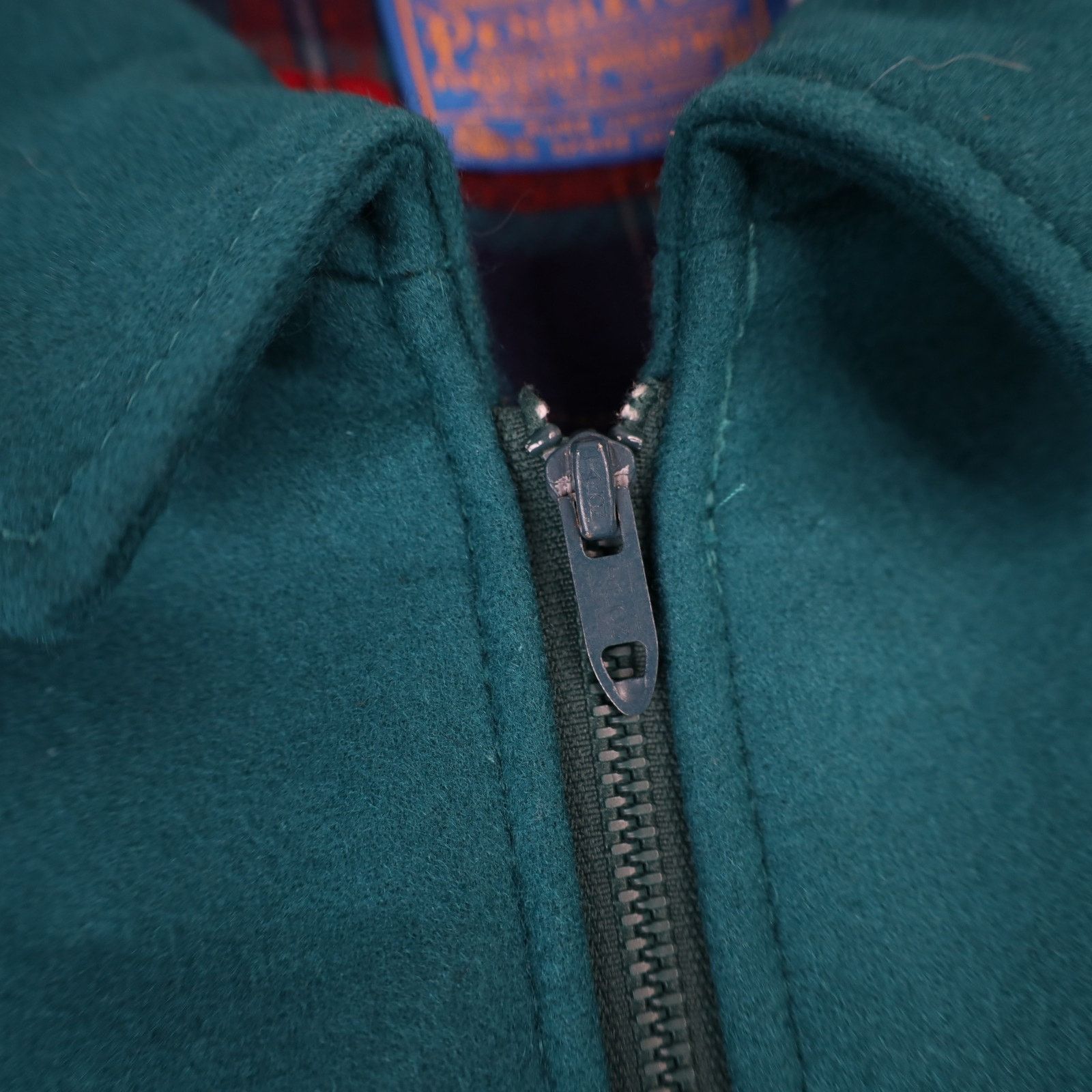 Pendleton × Vintage Vintage Pendleton Heavy Wool Bomber Jacket Size US XL / EU 56 / 4 - 4 Thumbnail