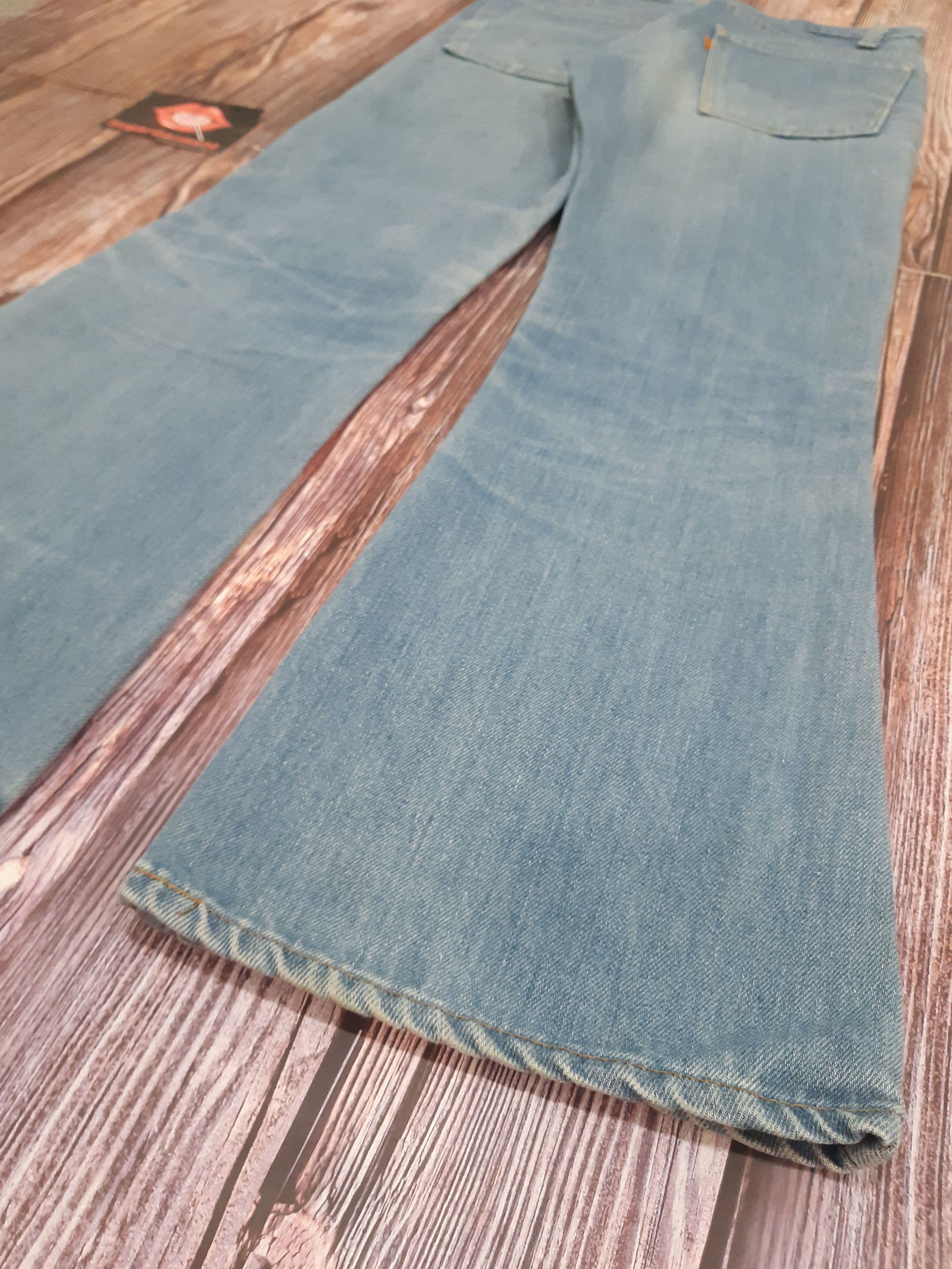 Levi's Levis 646 Bell Bottom Flare Bootcut Orange Tab TALON Jeans Size US 28 / EU 44 - 13 Thumbnail