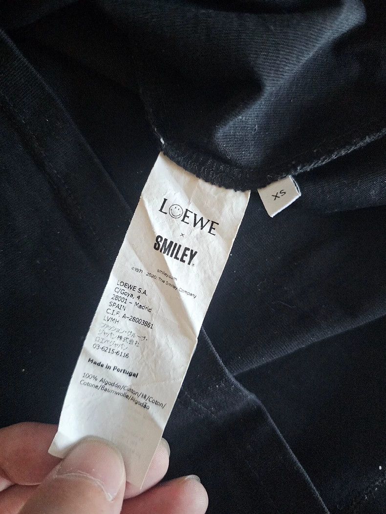 Loewe LOEWE Smiley T-shirt short sleeves Size US XS / EU 42 / 0 - 5 Thumbnail
