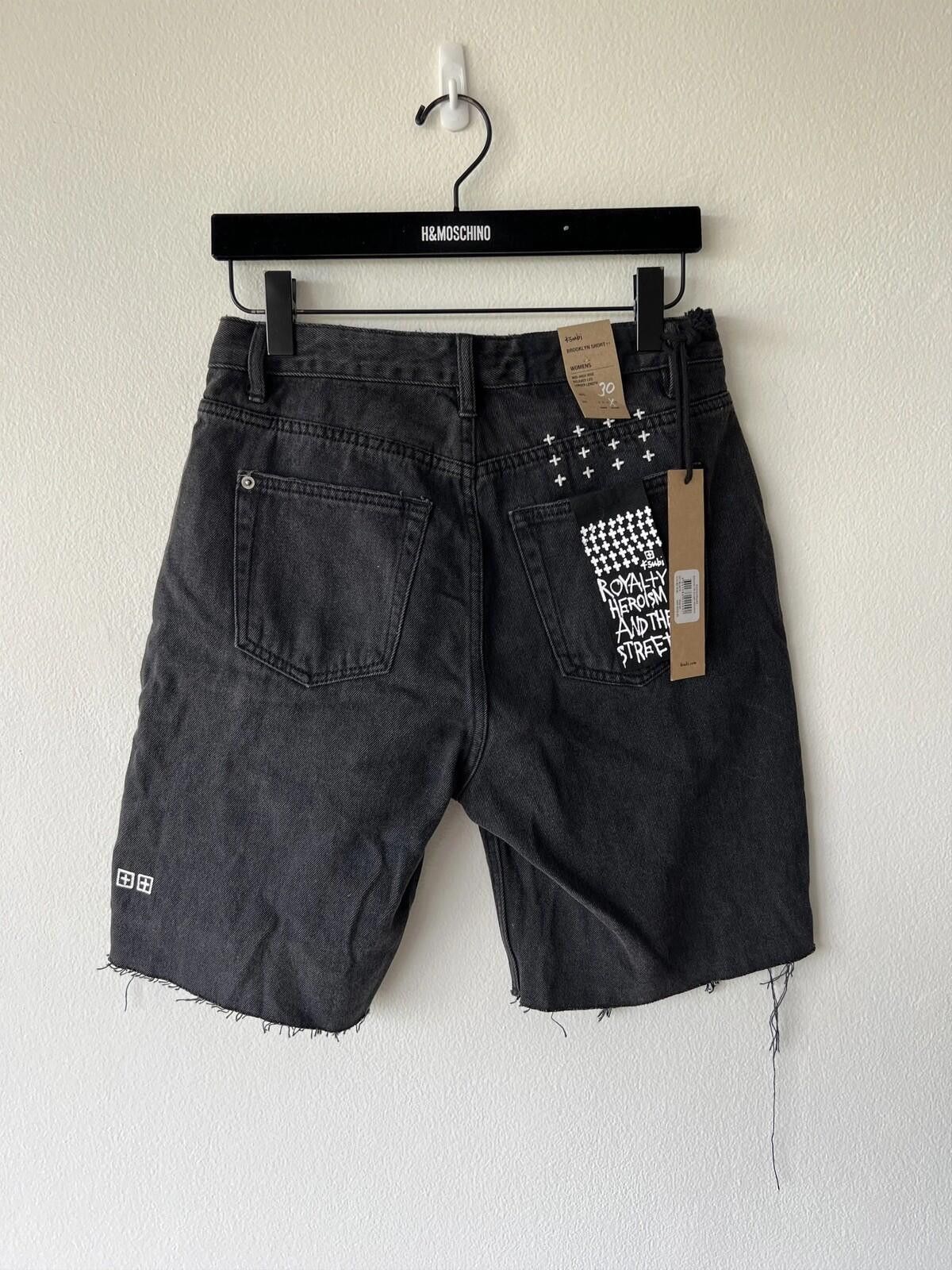 Ksubi new Ksubi womens denim short navana black brooklyn 30 12 Size 30" / US 8 / IT 44 - 1 Thumbnail