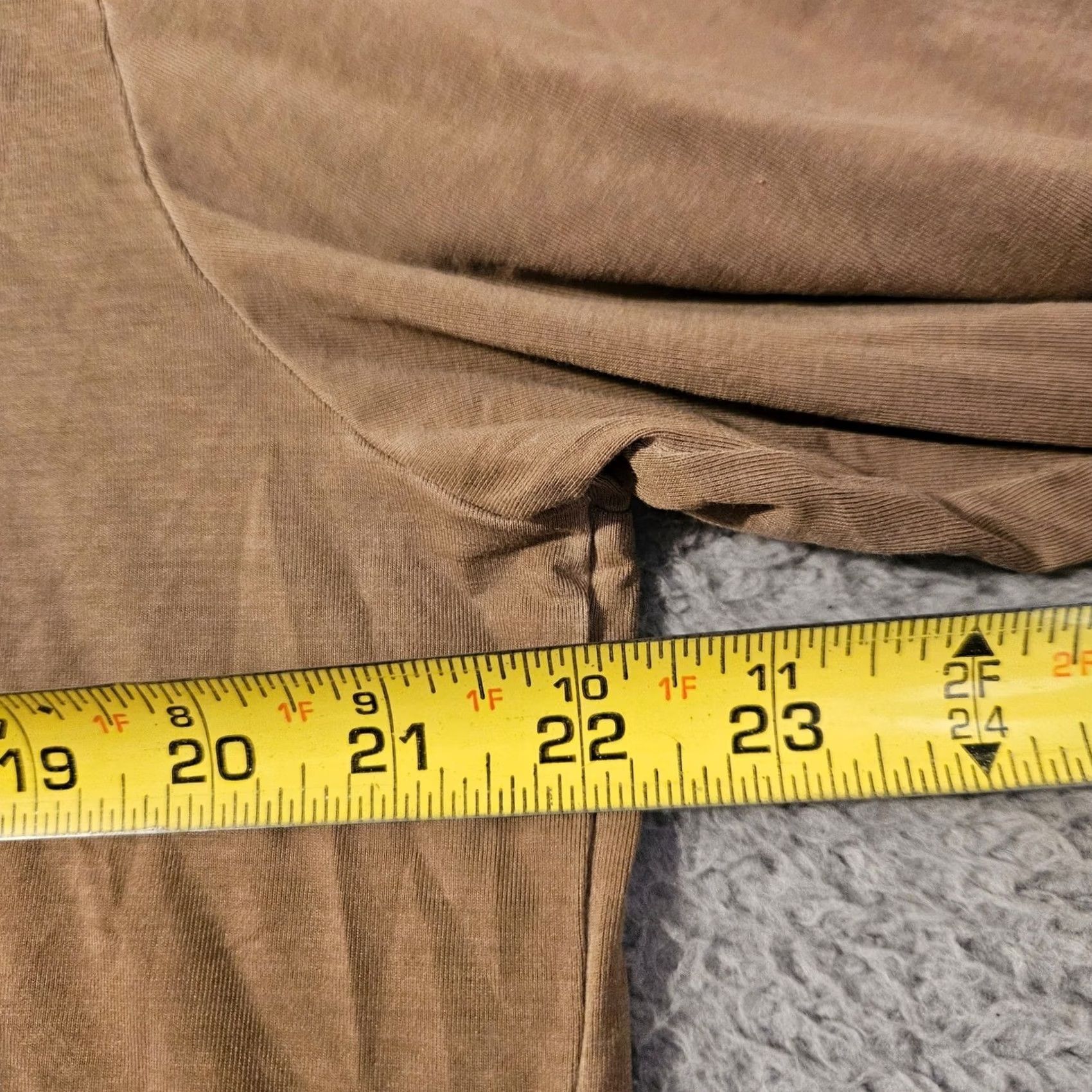 Lululemon Lululemon Mens Fundamental Long Sleeve Shirt Crewneck Tee Brown XL Size US XL / EU 56 / 4 - 6 Thumbnail