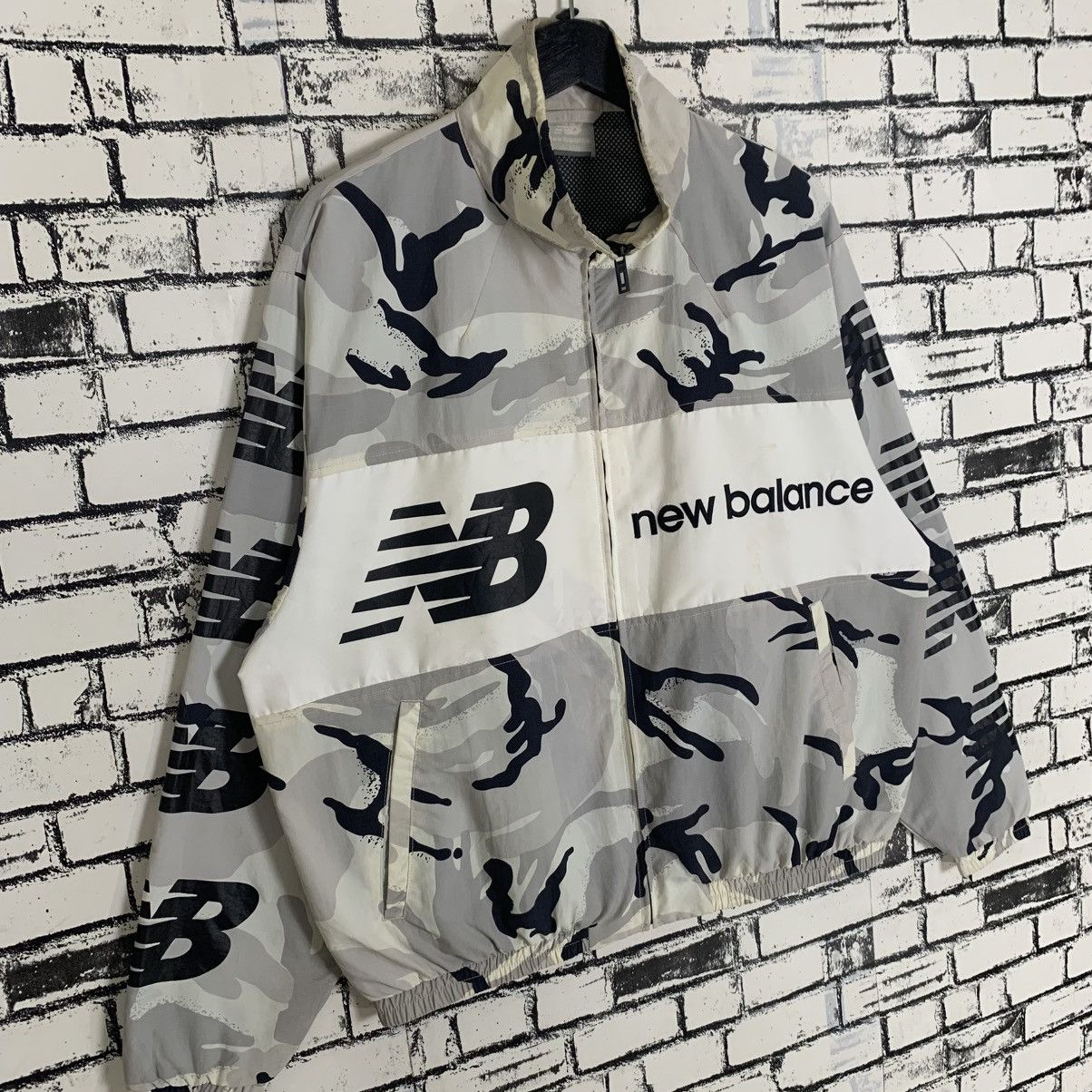 Designer × New Balance × Vintage New Balance Camouflaged Jacket Size US S / EU 44-46 / 1 - 3 Thumbnail