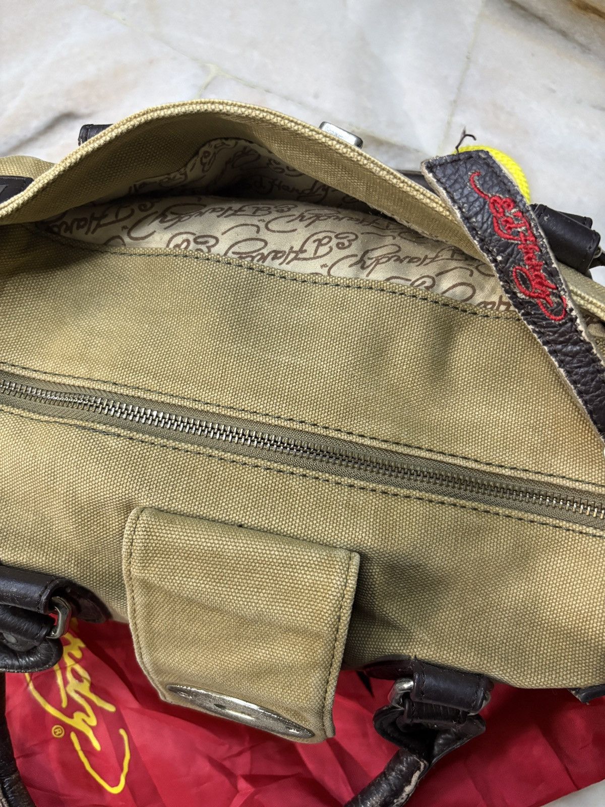 Ed Hardy Ed Hardy Love Kills Slowly Handbag Size ONE SIZE - 8 Thumbnail