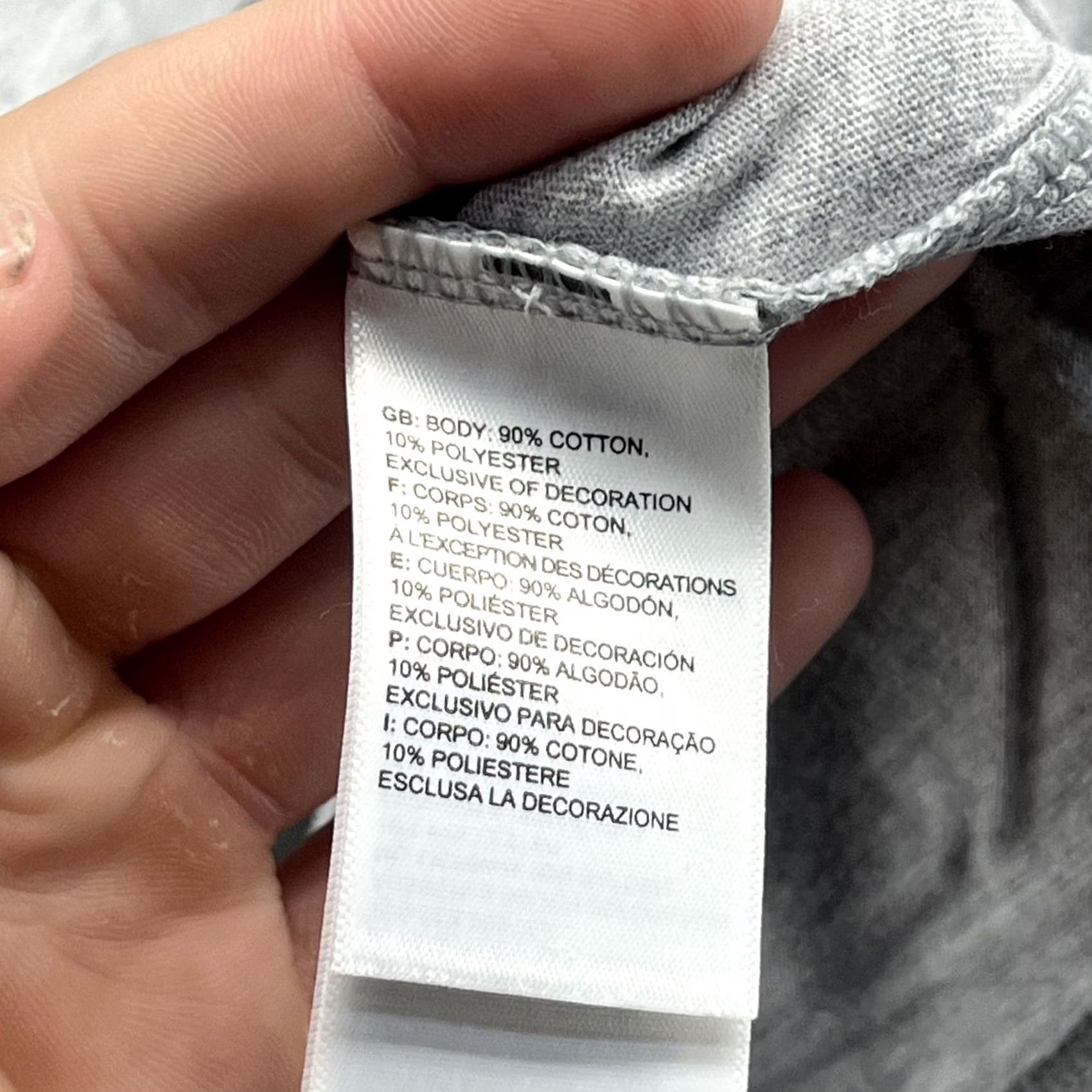 The North Face The North Face Shirt Womens Medium Gray Logo Tagless Long Sleeve Jersey Top Size M / US 6-8 / IT 42-44 - 3 Thumbnail