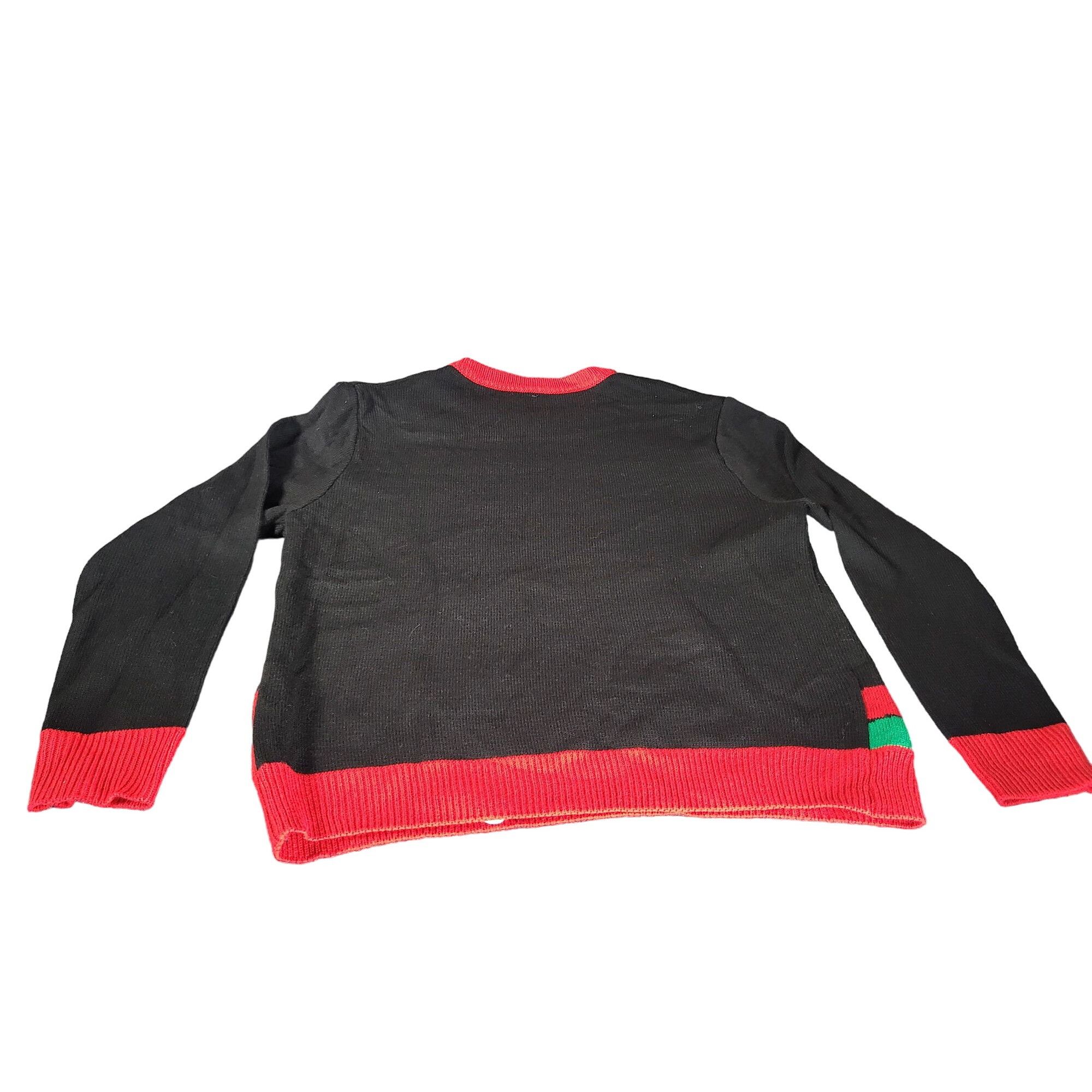 Holiday Brand Ugly Christmas Sweater Reinbeer Sweater Women Sz XL Multicol Size XL / US 12-14 / IT 48-50 - 2 Thumbnail