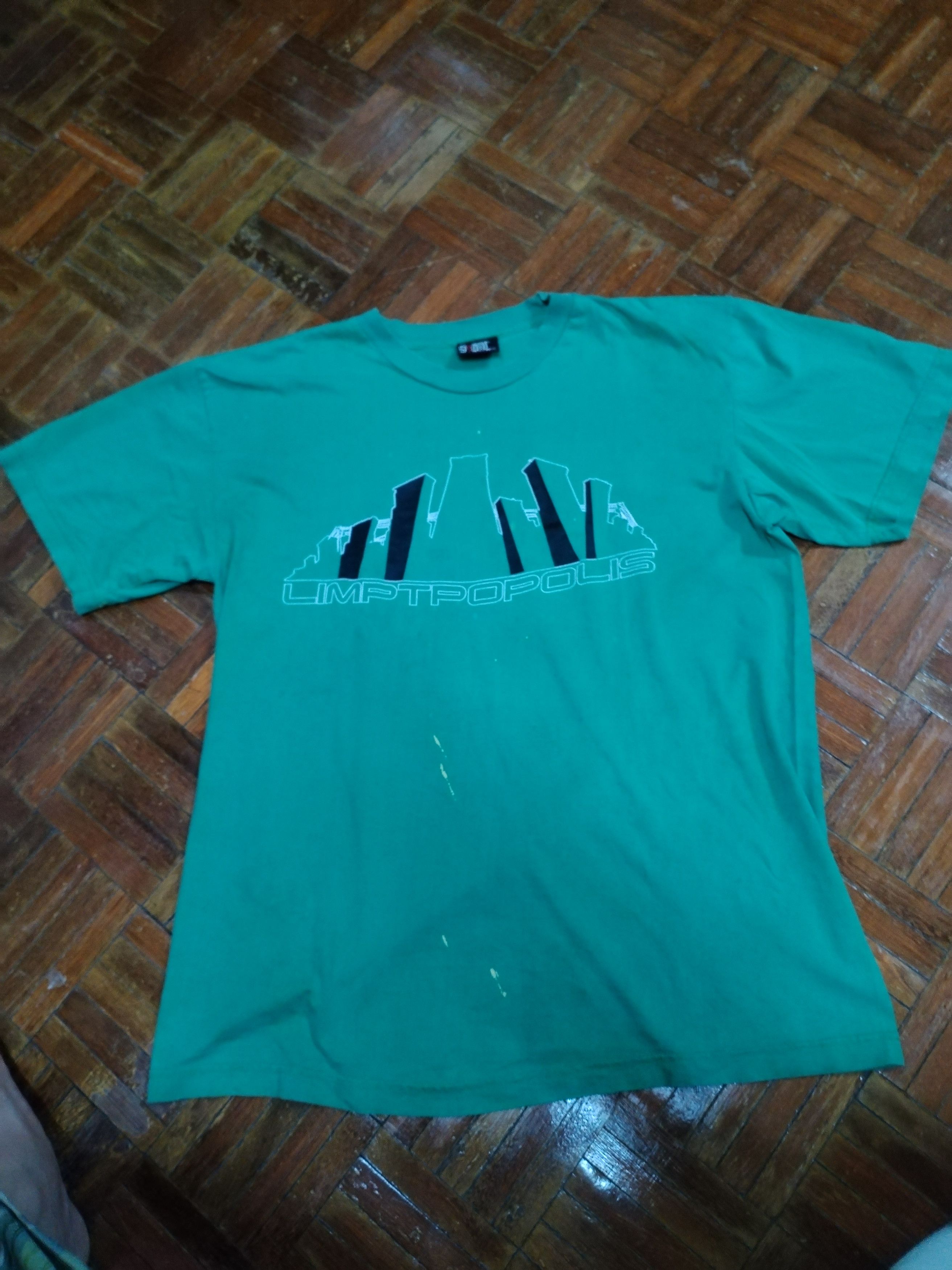Giant Limp Bizkit Shirt Green Rare Size US L / EU 52-54 / 3 - 1 Thumbnail