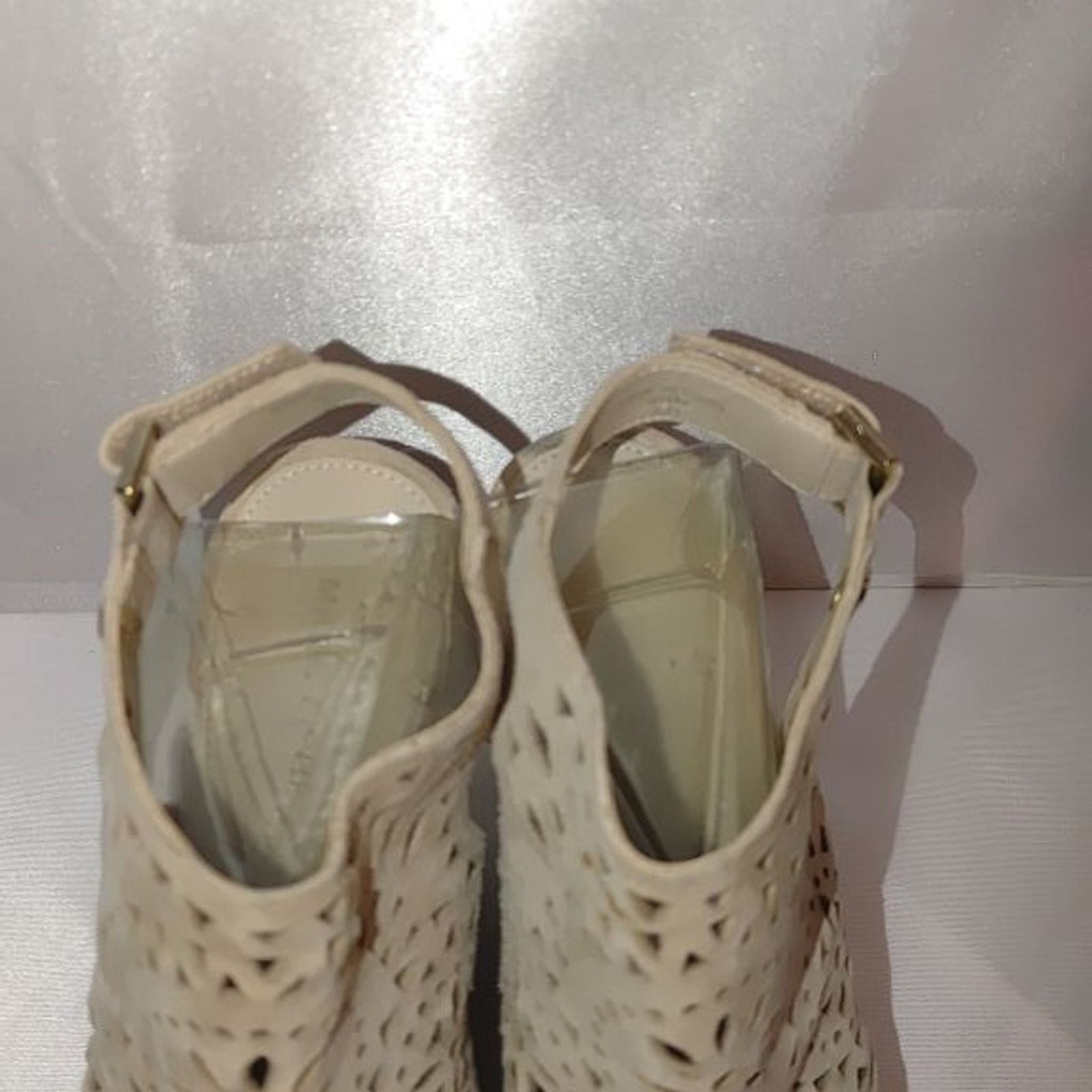 Marc Fisher Marc Fisher Harlea Wedge Sandal Size 6.5M in Color New Ambra Size US 6.5 / IT 36.5 - 4 Thumbnail