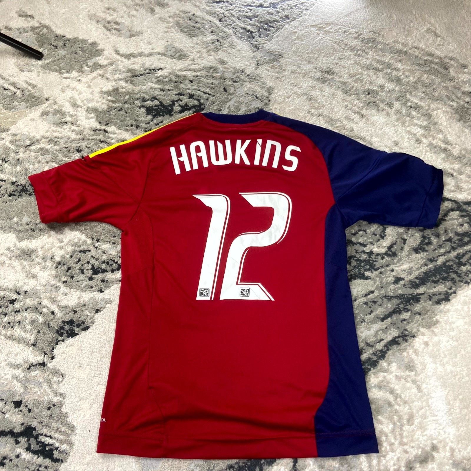 Adidas Adidas Jersey Real Salt Lake Sz S Y2K MLS Soccer Club Hawkin Size US S / EU 44-46 / 1 - 10 Thumbnail