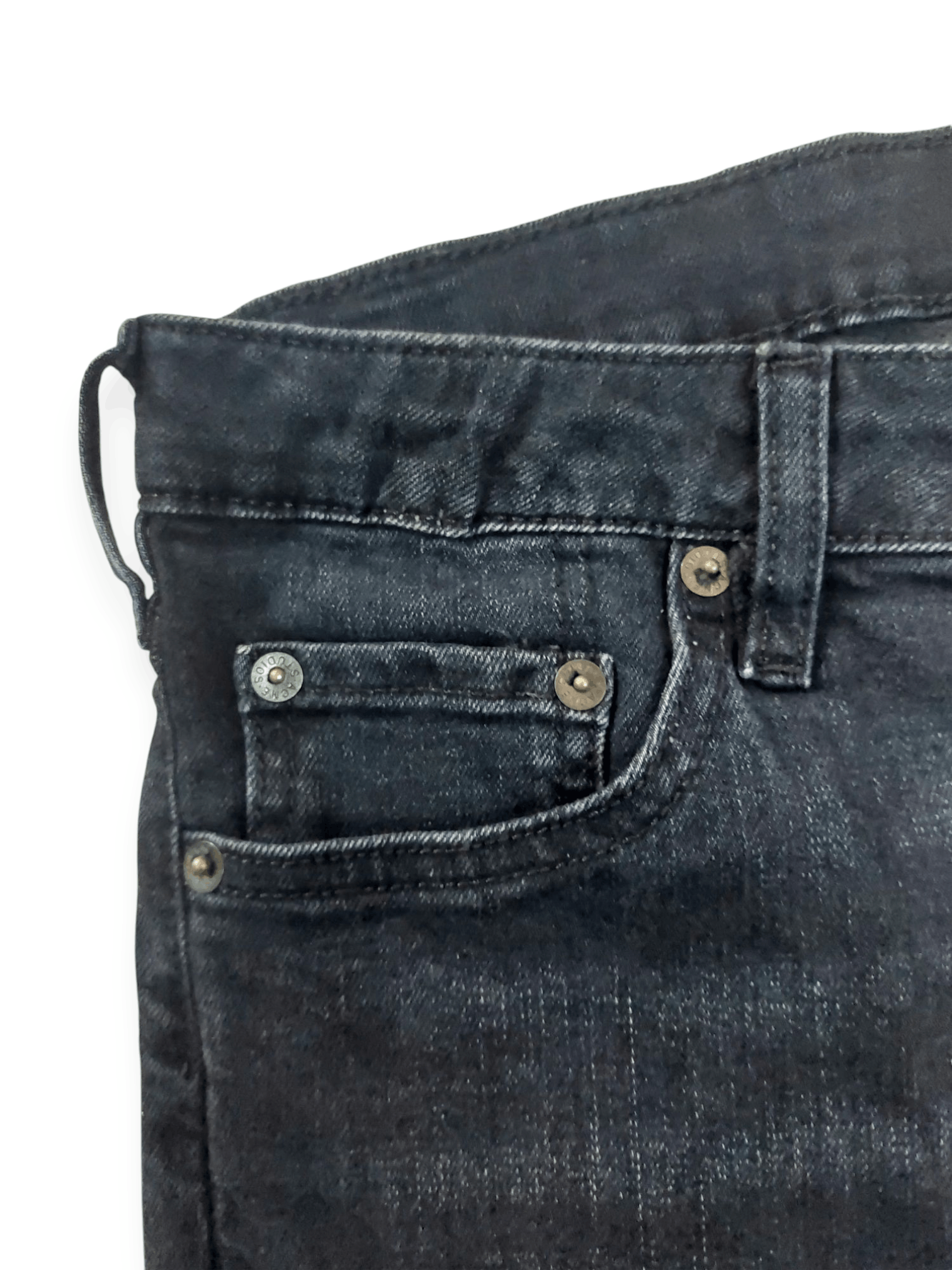 Acne Studios Flex Basement Skinny Black Jeans