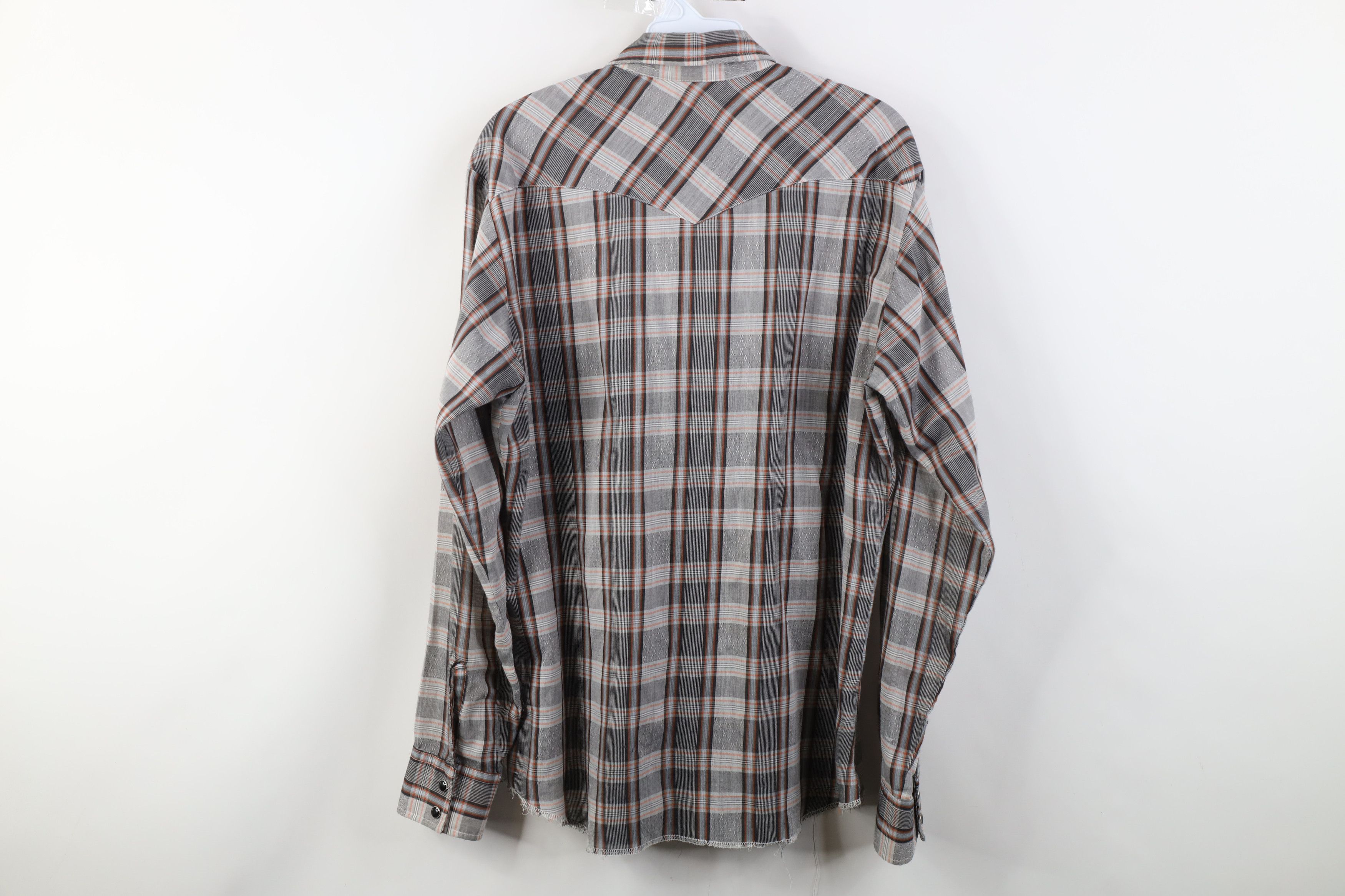 Wrangler Vintage 70s Wrangler Cowboy Pearl Snap Button Shirt USA Size US M / EU 48-50 / 2 - 11 Thumbnail