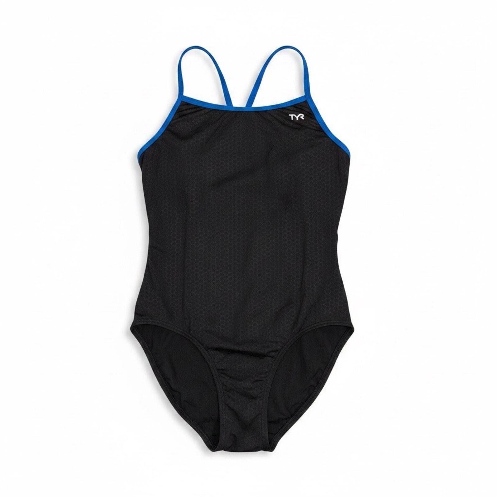 Charles Tyrwhitt TYR Durafast Elite Women Hexa Trinityfit Black/Blue Sz 38 XL Size ONE SIZE - 2 Thumbnail