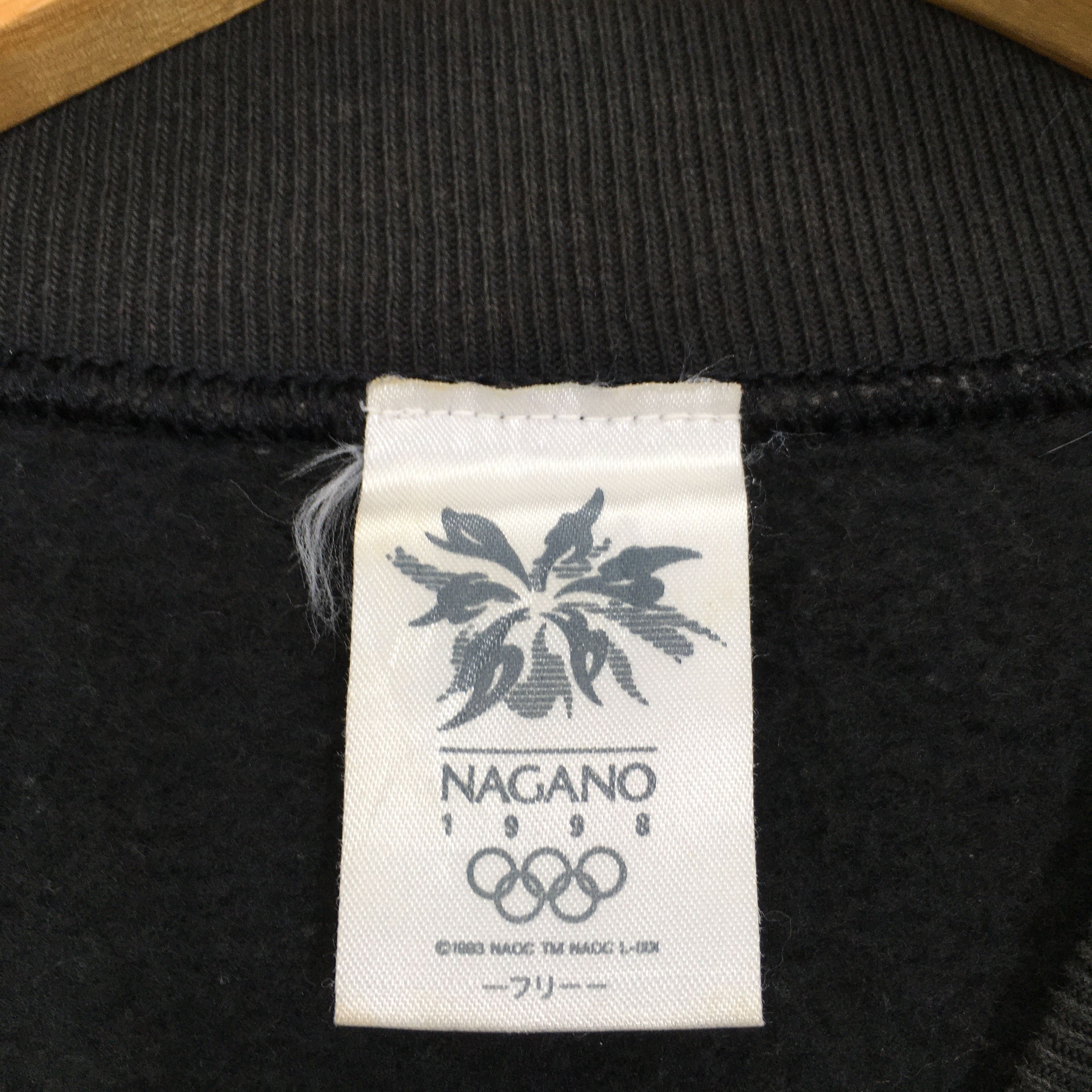 Coca Cola × USA Olympics × Vintage Vintage 90s Olympic Winter Game Nagano Bear Coke Sweatshirt Size US L / EU 52-54 / 3 - 6 Thumbnail