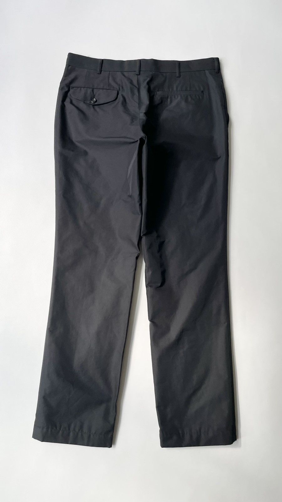 Comme des Garcons Homme Plus S/S 05 Black Nylon Trousers Size US 34 / EU 50 - 12 Thumbnail