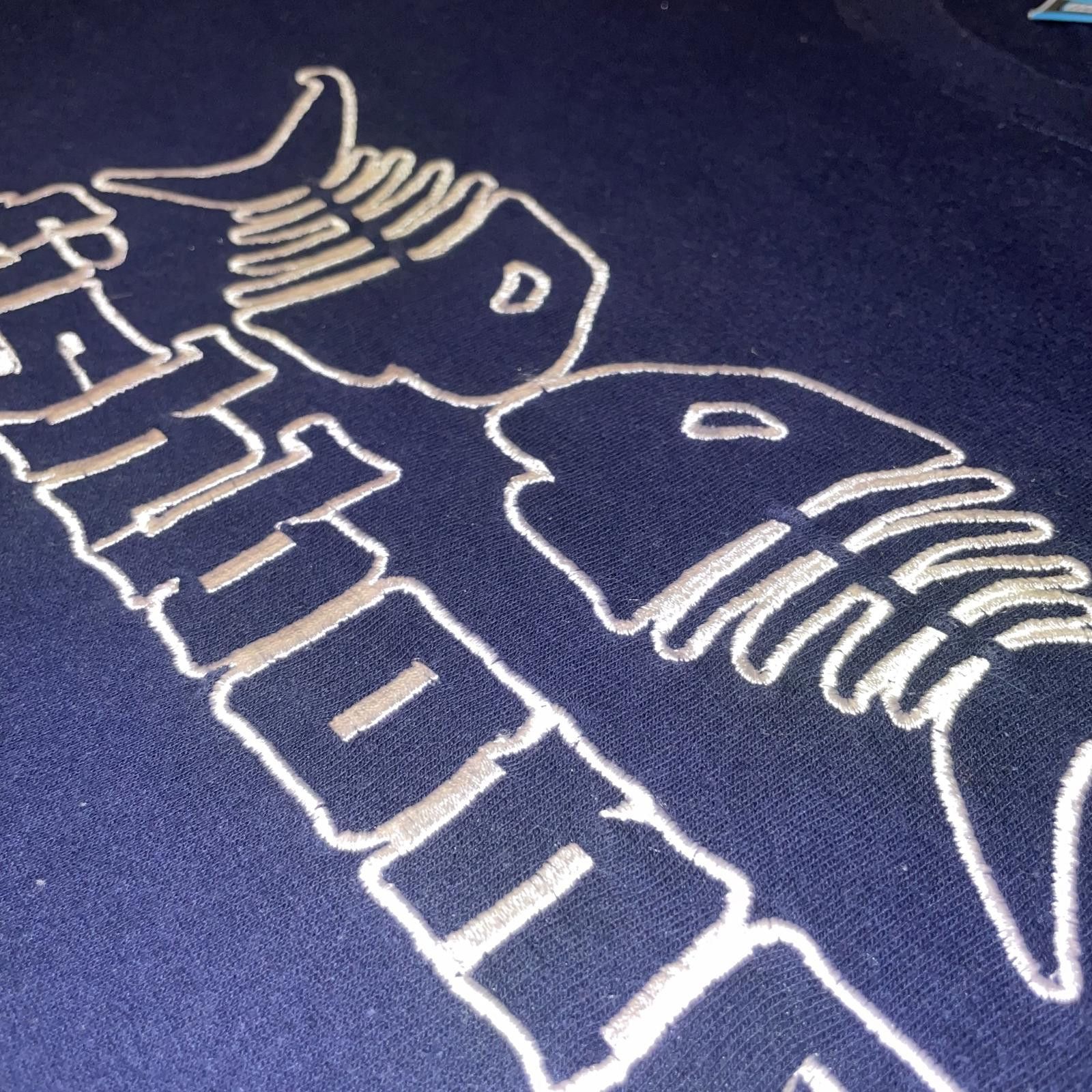 Survival of the Fashionest Fishbone 90s Embroidered T-Shirt XXL Size US XXL / EU 58 / 5 - 4 Thumbnail