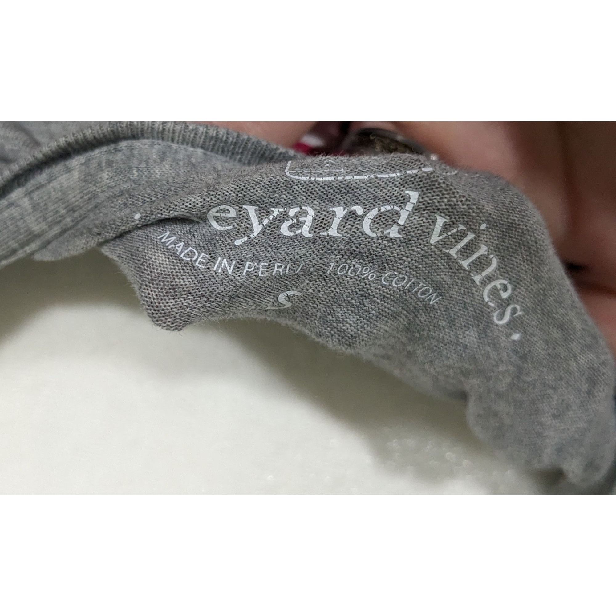 Vineyard Vines Preppy Vineyard Vines Grey And Pink Long Sleeve Shirt Size S / US 4 / IT 40 - 10 Thumbnail