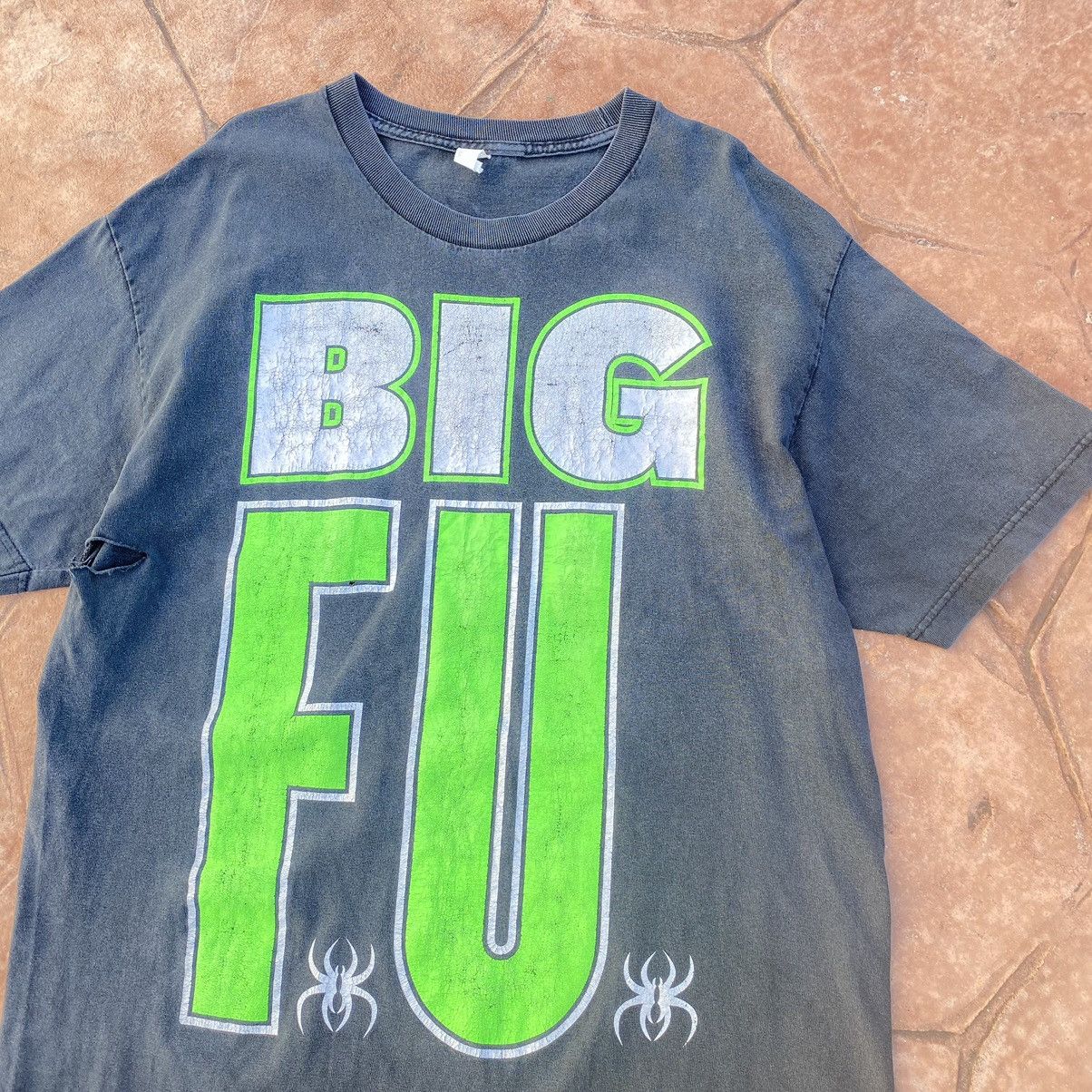 Rap Tees Thrashed Faded Vintage Krizz Kaliko Rapper ERD GRUNGE TEE Size US L / EU 52-54 / 3 - 2 Thumbnail