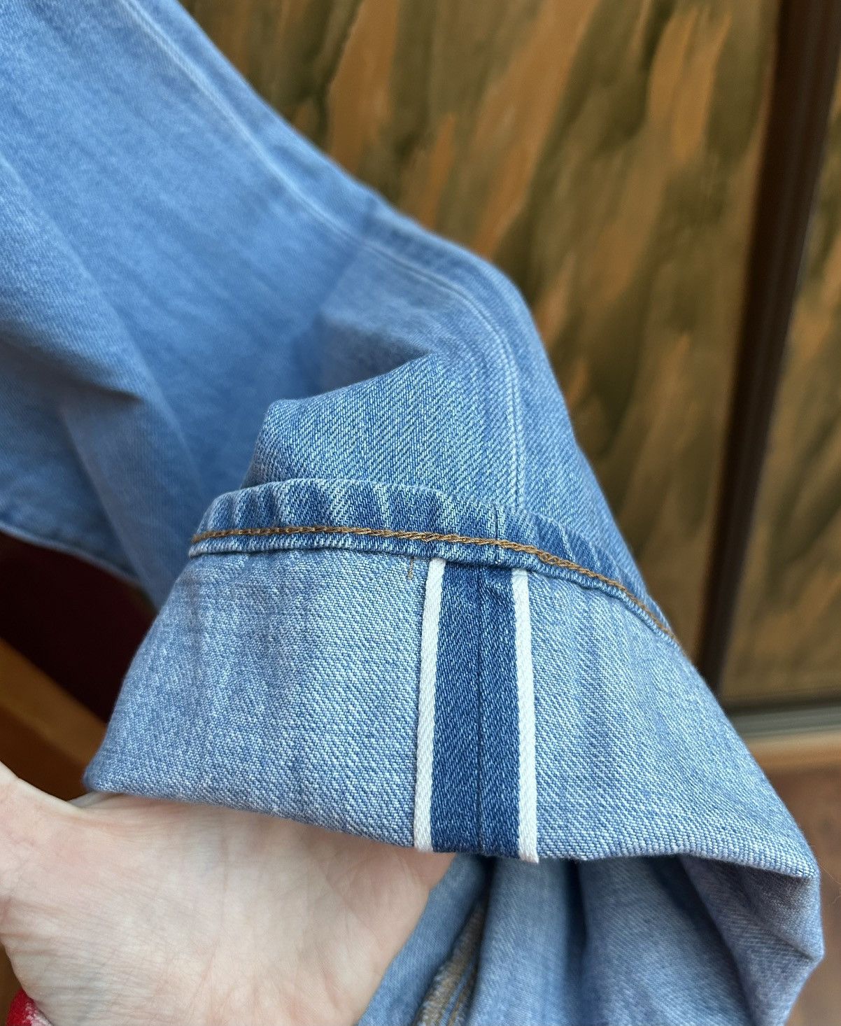 Levi's Levis Marker Loose Baggy Fit Japanese Selvedge Denim Jeans Size US 32 / EU 48 - 10 Thumbnail