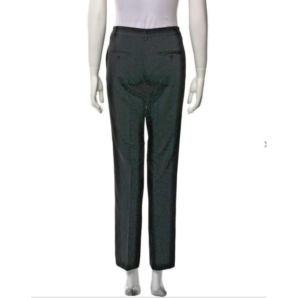 Dolce & Gabbana Dolce & Gabbana Pants M Black Straight Leg Mid-Rise Size 28" / US 6 / IT 42 - 5 Thumbnail