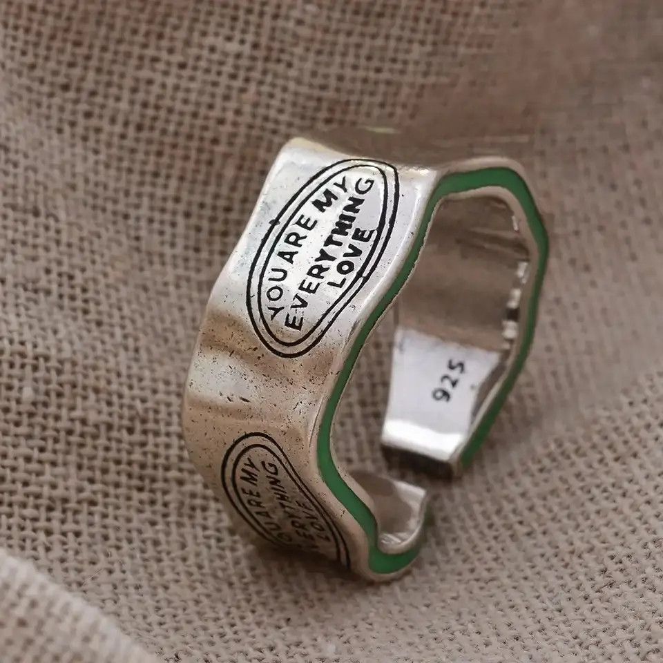 Other Adjustable You R My Everything Ring Size ONE SIZE - 1 Thumbnail