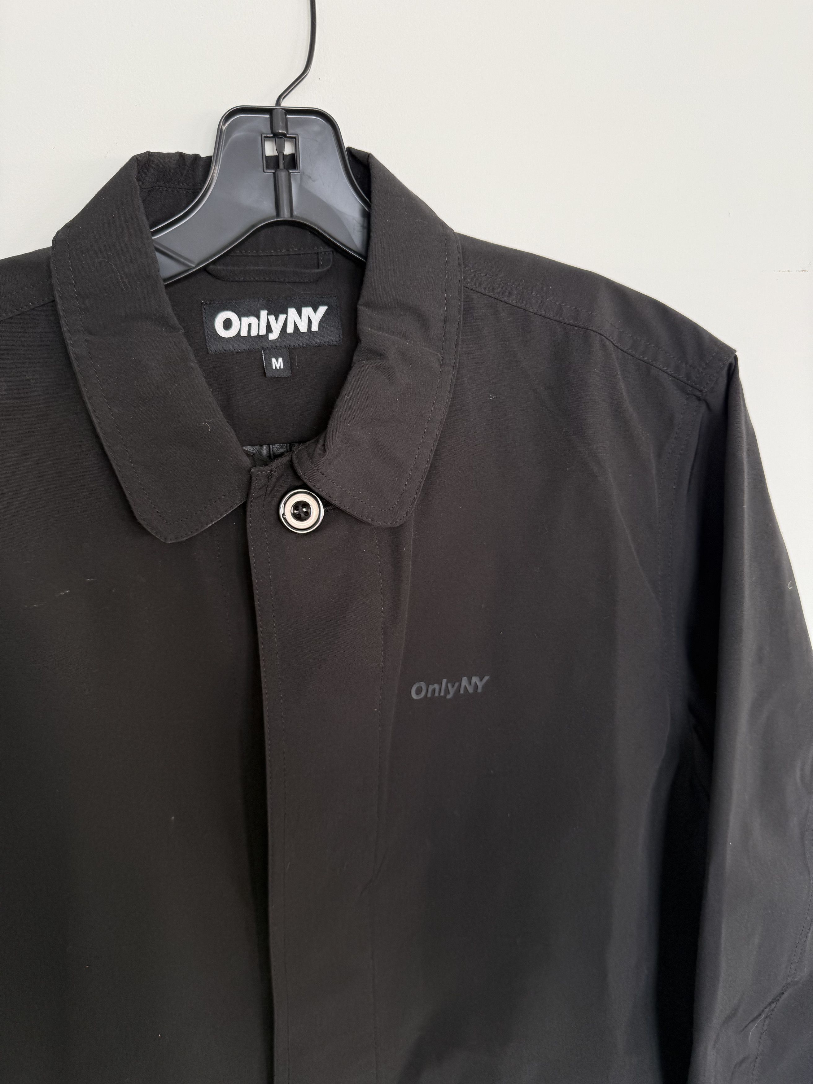 Only NY Only NY Black Raincoat Size US M / EU 48-50 / 2 - 2 Thumbnail