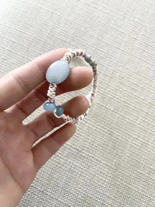Other STEAL! Vintage Chinese Jade Cord Bracelet Size ONE SIZE - 3 Thumbnail