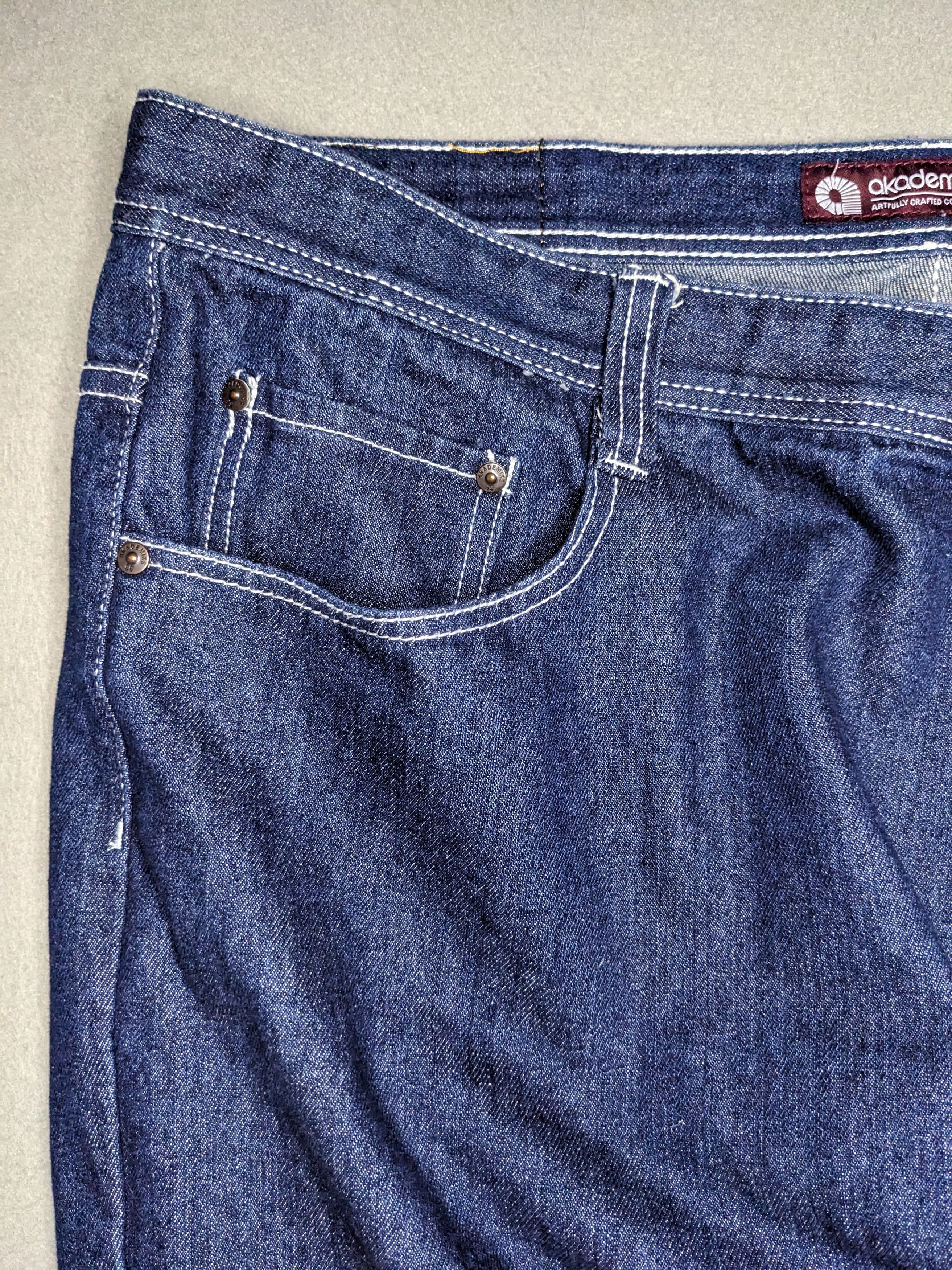 Akademiks VTG Akademiks Jeans Y2K Baggy Denim 44x34 Wide Leg Straight Size US 44 / EU 60 - 5 Thumbnail