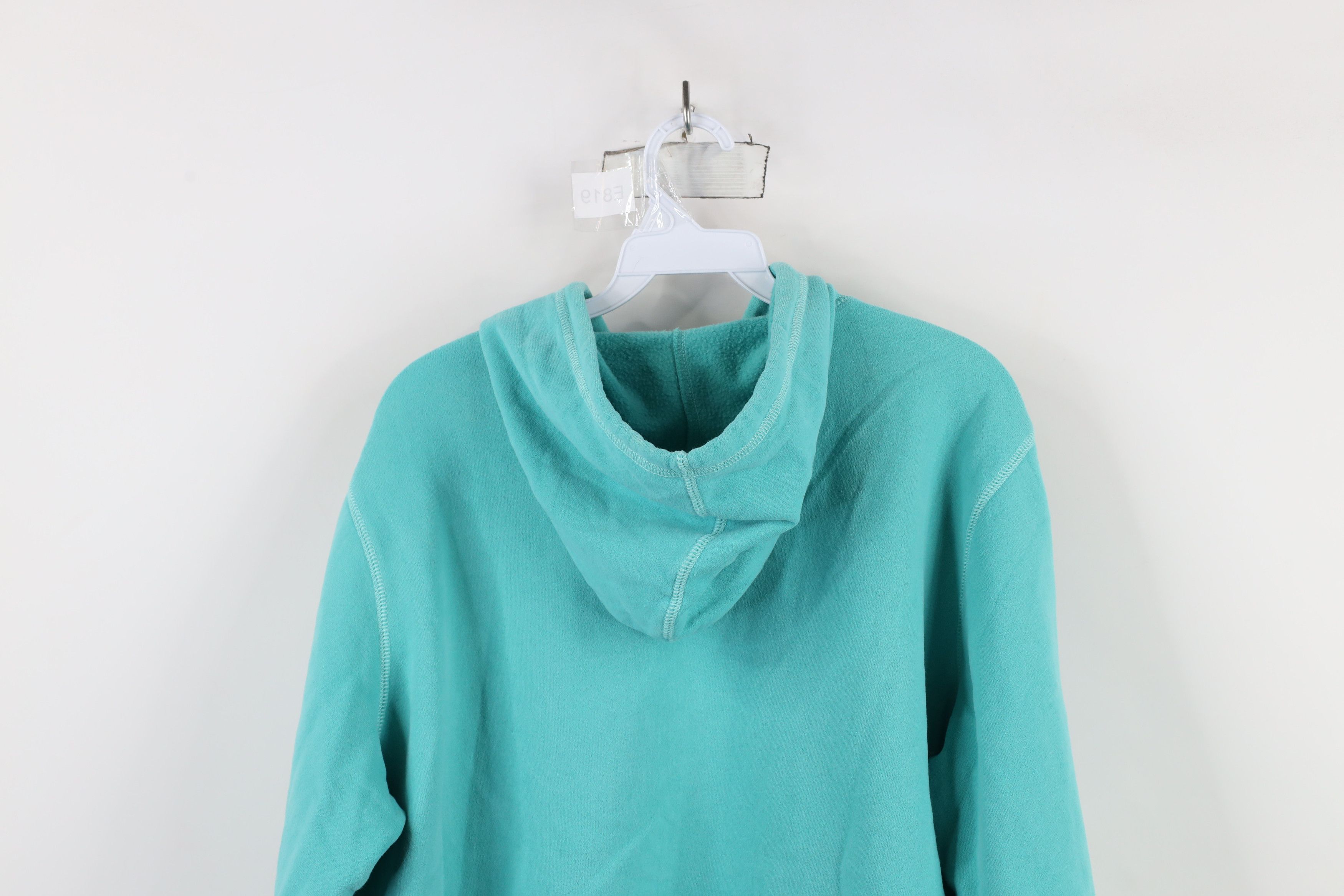 Life is Good × Vintage Life Is Good Distressed Spell Out Hoodie Sweatshirt Blue Size XL / US 12-14 / IT 48-50 - 14 Thumbnail