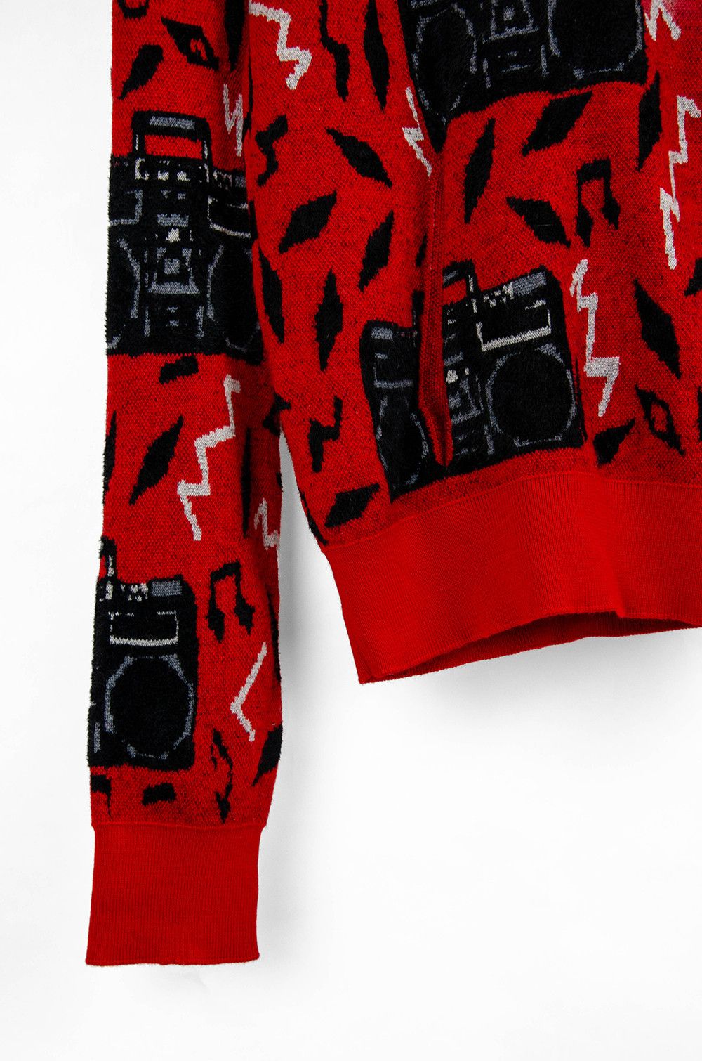 Saint Laurent Paris Saint Laurent Boombox Knit Hoodie – M (Italy) Size US M / EU 48-50 / 2 - 2 Thumbnail