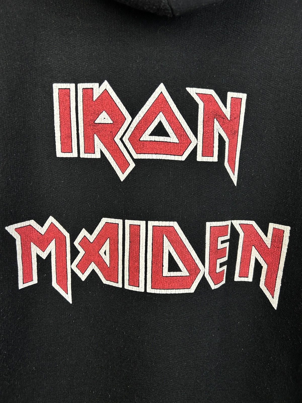 Band Tees 90s Vintage Iron Maiden Number Of The Beast Hoodie Size US S / EU 44-46 / 1 - 4 Thumbnail