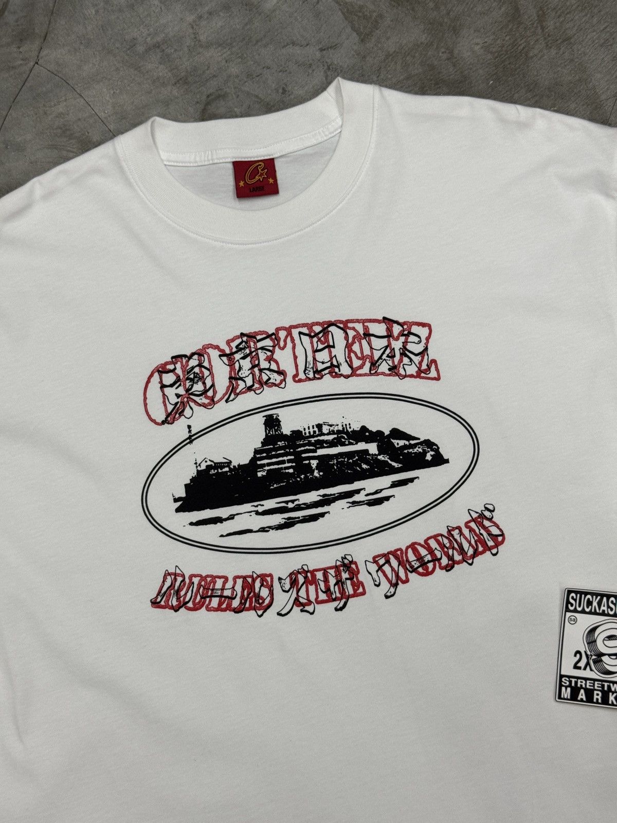Corteiz CORTEIZ TOKYO RULES THE WORLD TEE - WHITE Size US L / EU 52-54 / 3 - 1 Thumbnail