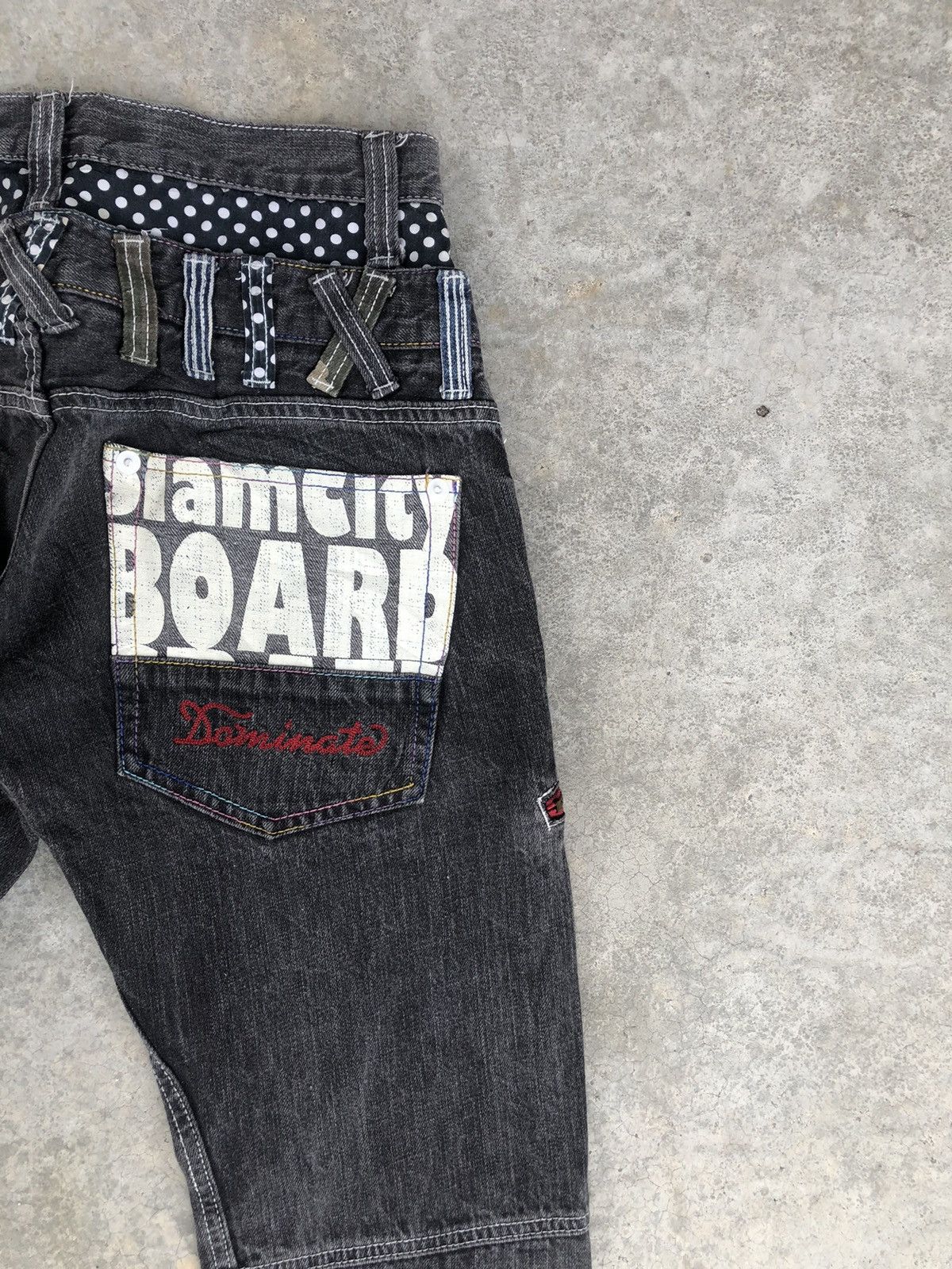 Hysteric Glamour Japanese Dominate Handcrafted Double Waist Embroidered Size US 29 - 11 Thumbnail