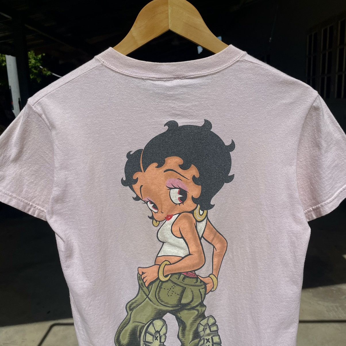 Vintage 🇺🇸VINTAGE 1996 BETTY BOOP HIP HOP MIRROR CARTOON NUDE T-SHIRT Size S / US 4 / IT 40 - 17 Thumbnail