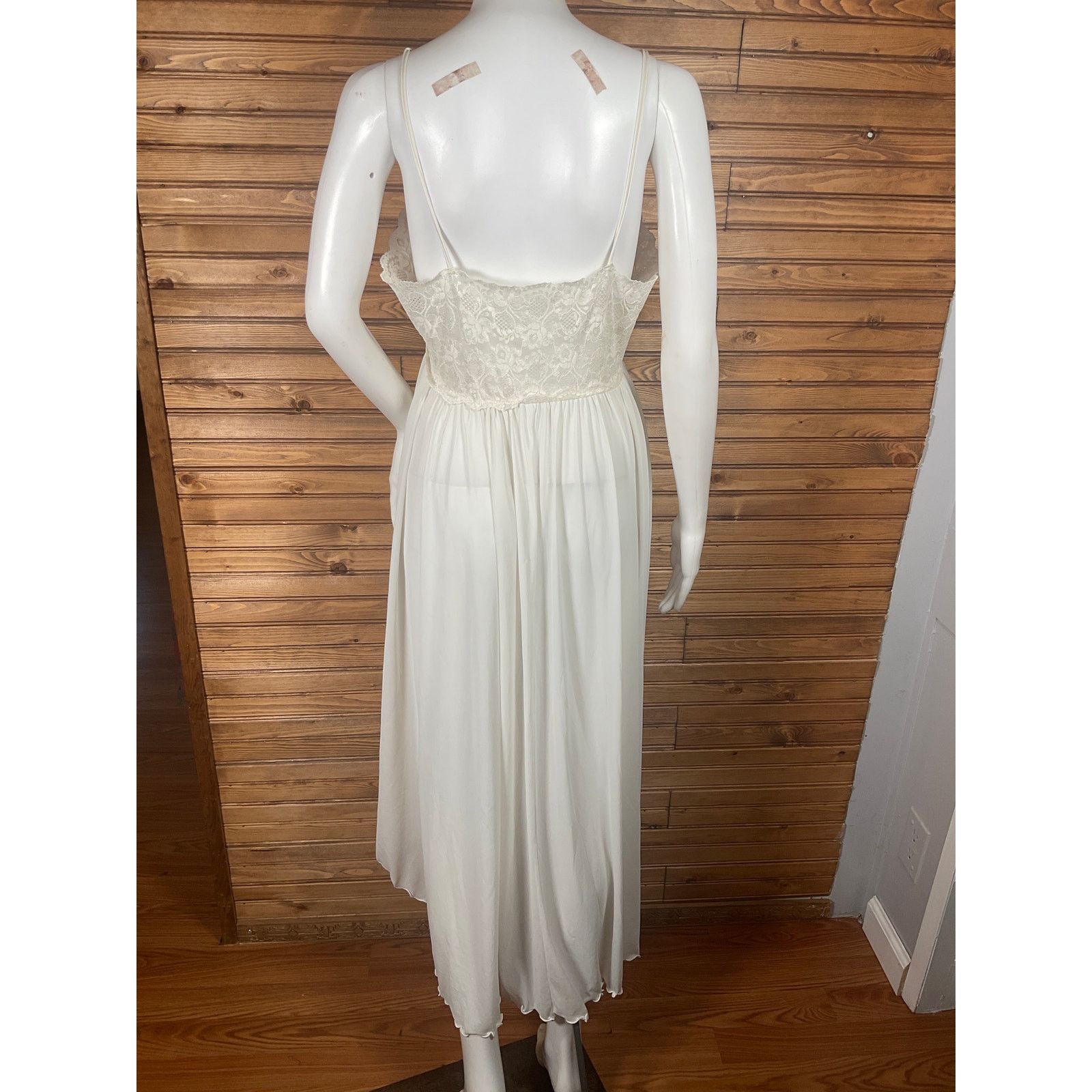 Other Chiffon Petites Vintage Sleepwear Lace Flower Ribbon Center Size M / US 6-8 / IT 42-44 - 6 Thumbnail