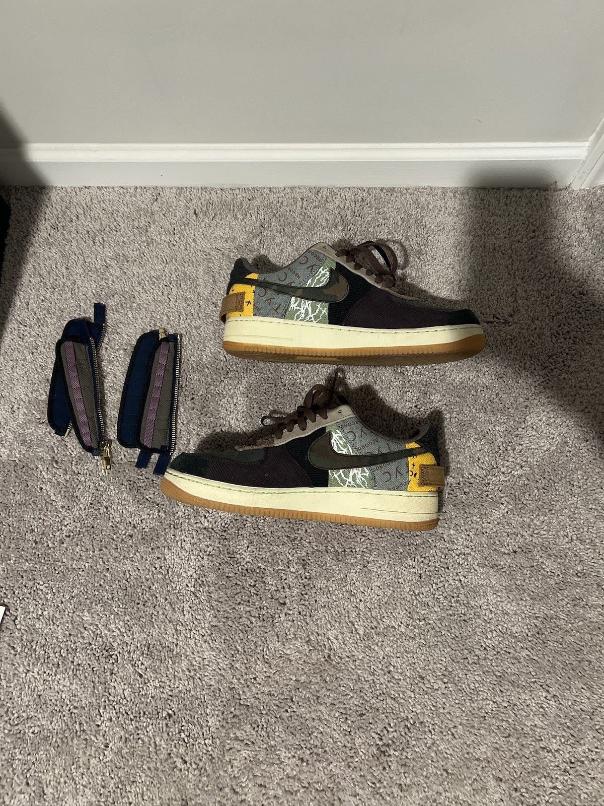 Nike × Travis Scott Cactus Jack Air Force 1 Size US 10.5 / EU 43-44 - 9 Thumbnail
