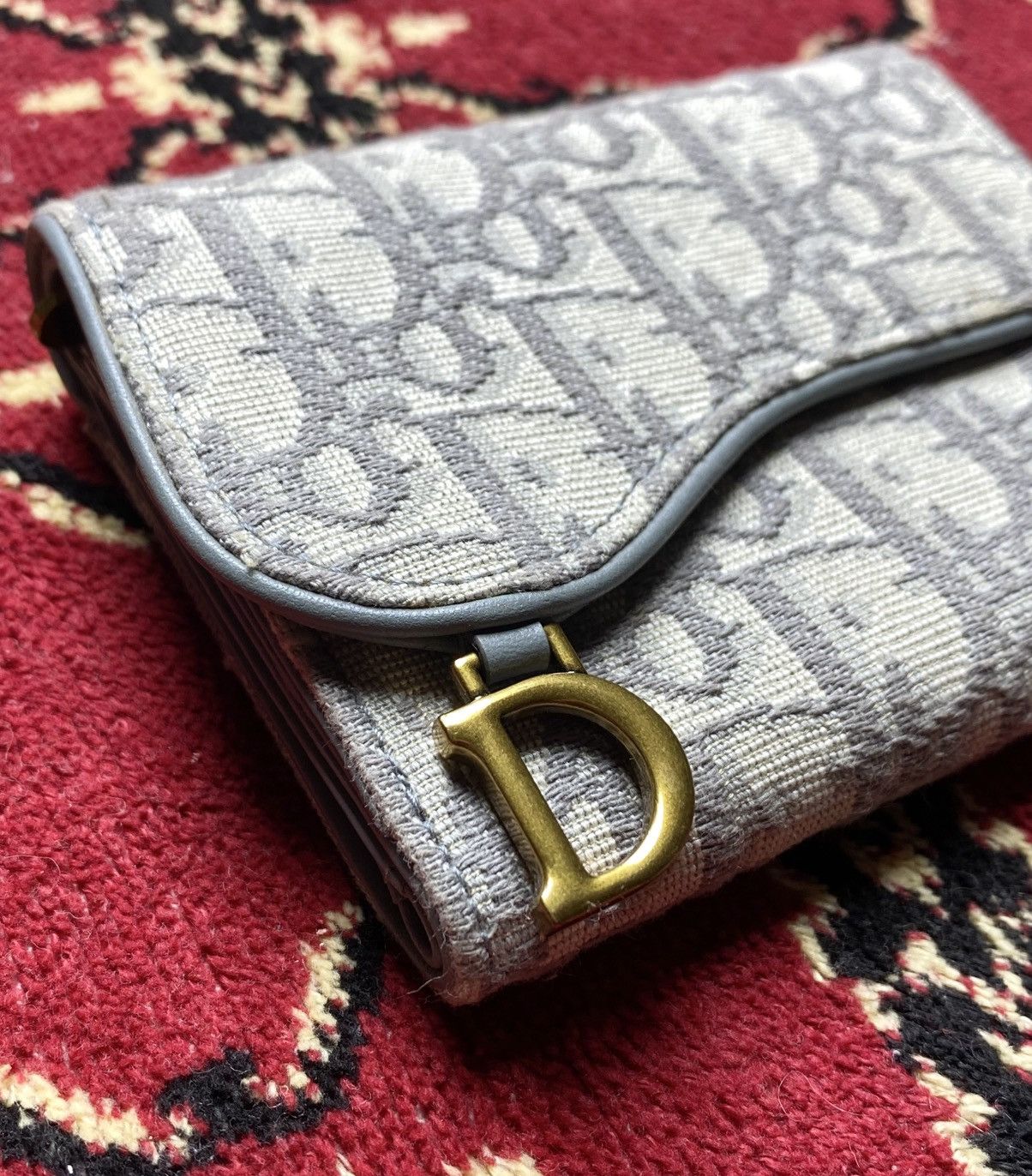 Dior Dior - Oblique Saddle Wallet Size ONE SIZE - 6 Thumbnail