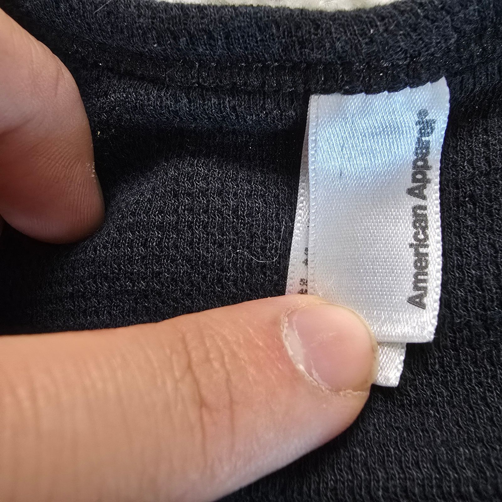 American Apparel American Aparrel Mens XL Dexter Series Show Black VTG Rare Size US XL / EU 56 / 4 - 5 Thumbnail