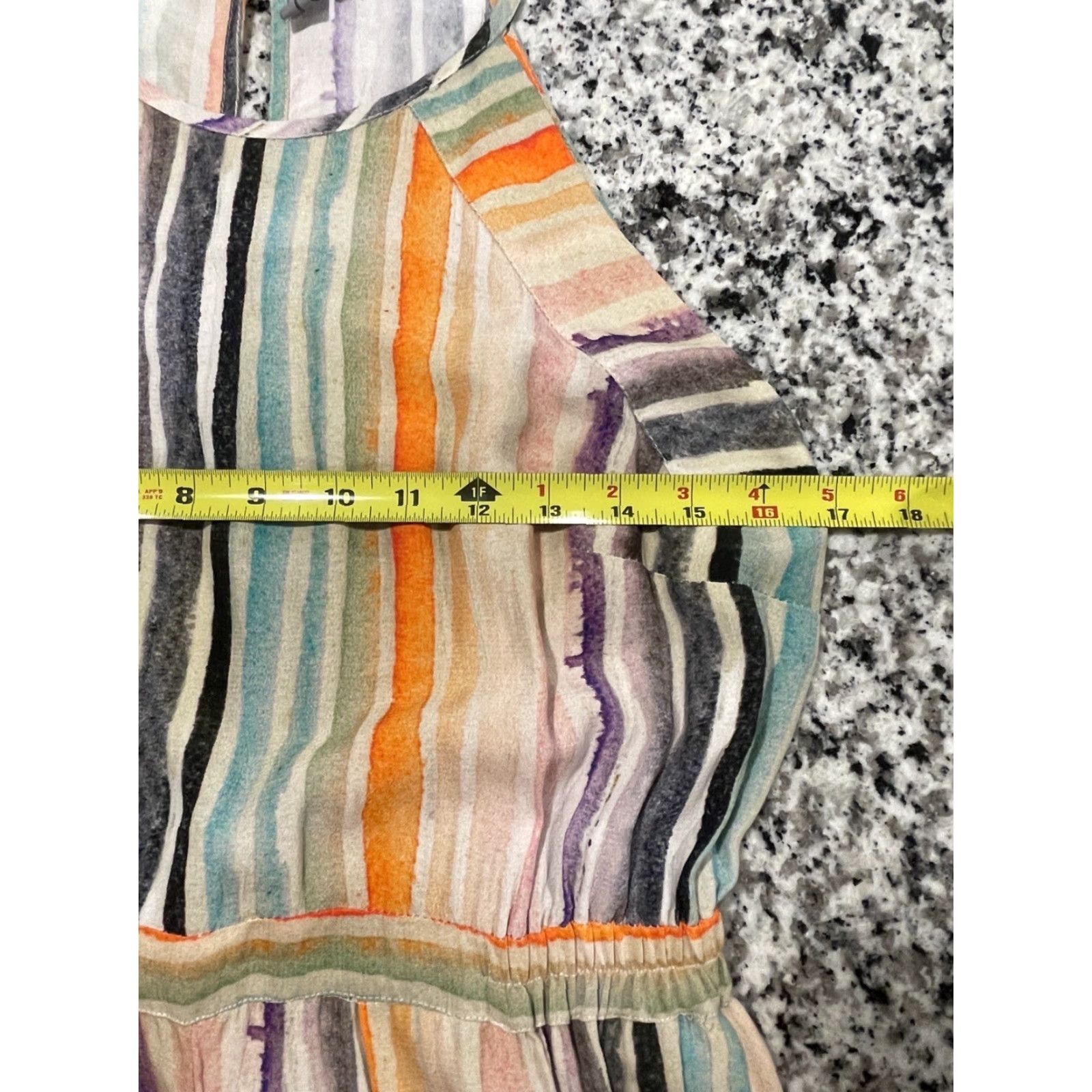 Anthropologie Anthropologie Jumpsuit Women’s XS Multicolor Striped London Gallery Row Size 26" / US 2 / IT 38 - 7 Thumbnail