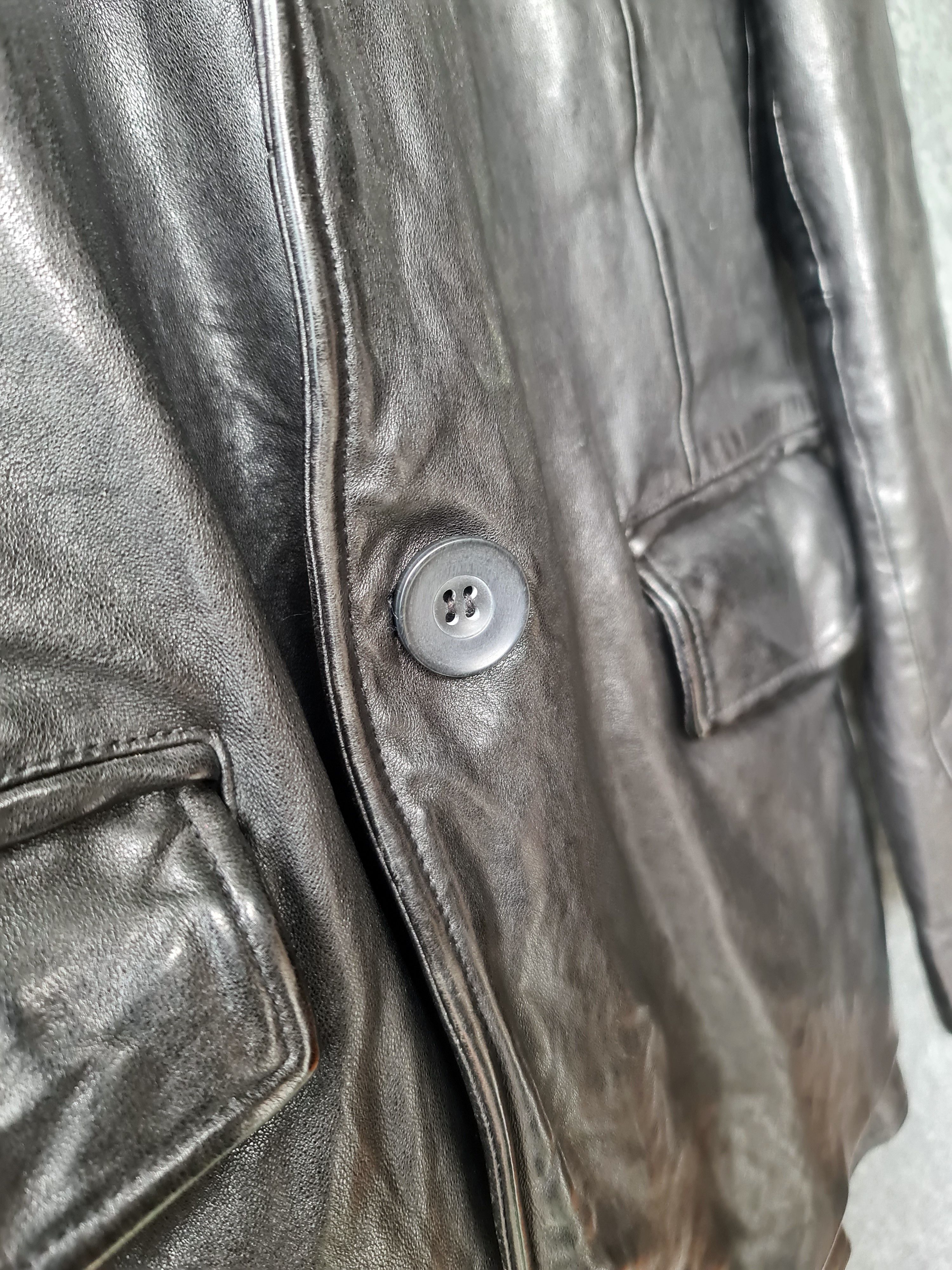 Italian Designers D&G Leather Jacket or Leather Blazer Size US L / EU 52-54 / 3 - 8 Thumbnail