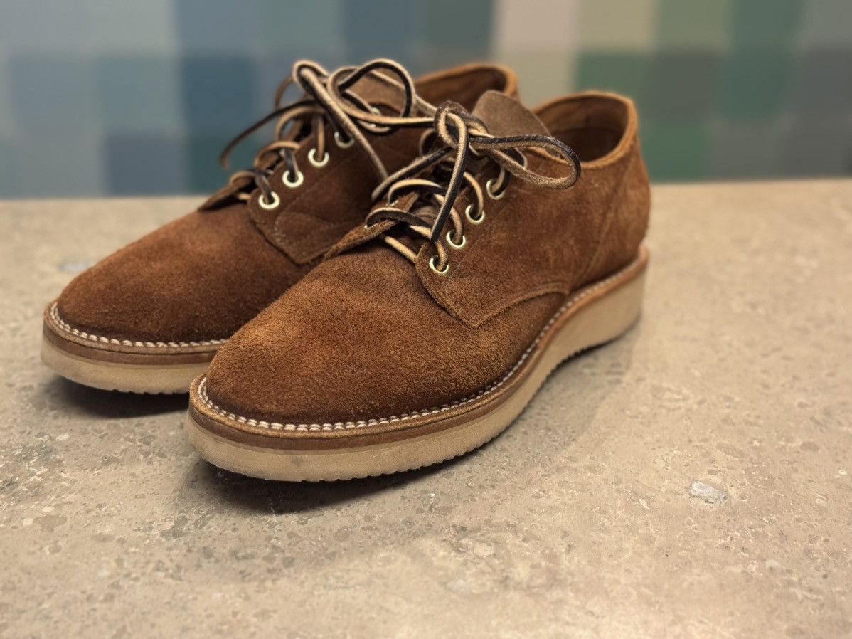 Viberg 145 Oxford, aged bark RO, 2030 Size US 6 / EU 39 - 1 Thumbnail