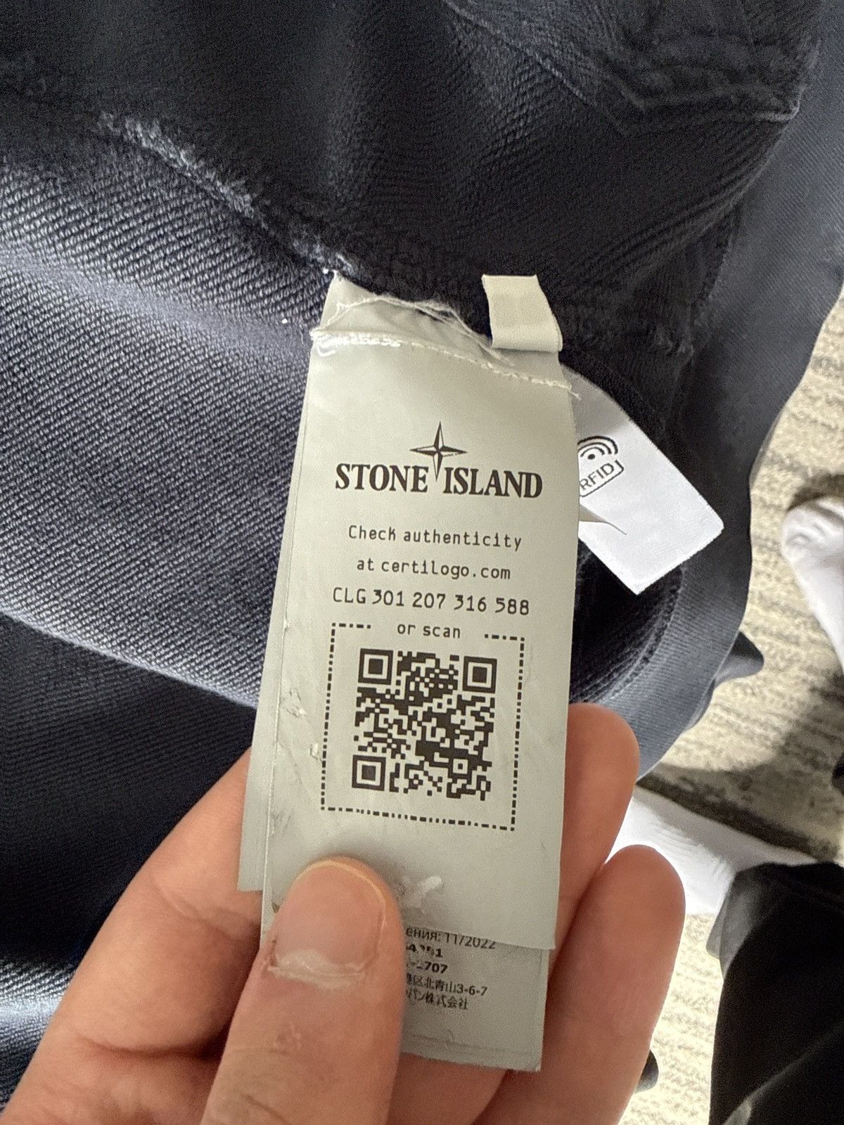 Stone Island Stone Island Unique Grey Sweater Size US S / EU 44-46 / 1 - 7 Thumbnail