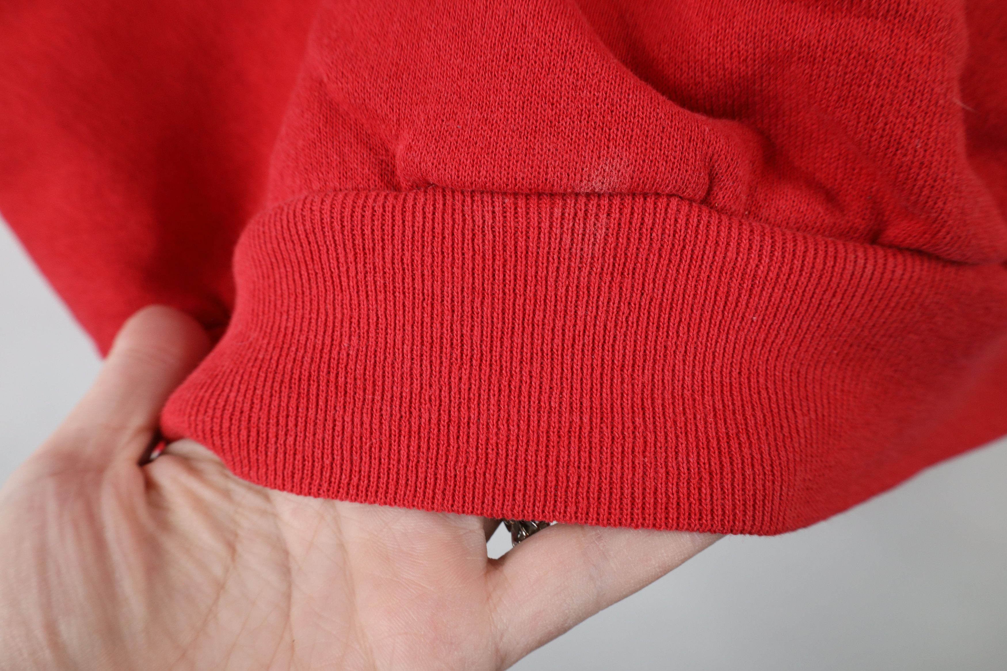Vintage Vintage 90s Streetwear Ohio Nature Bird Sweatshirt Red USA Size US XXL / EU 58 / 5 - 6 Thumbnail