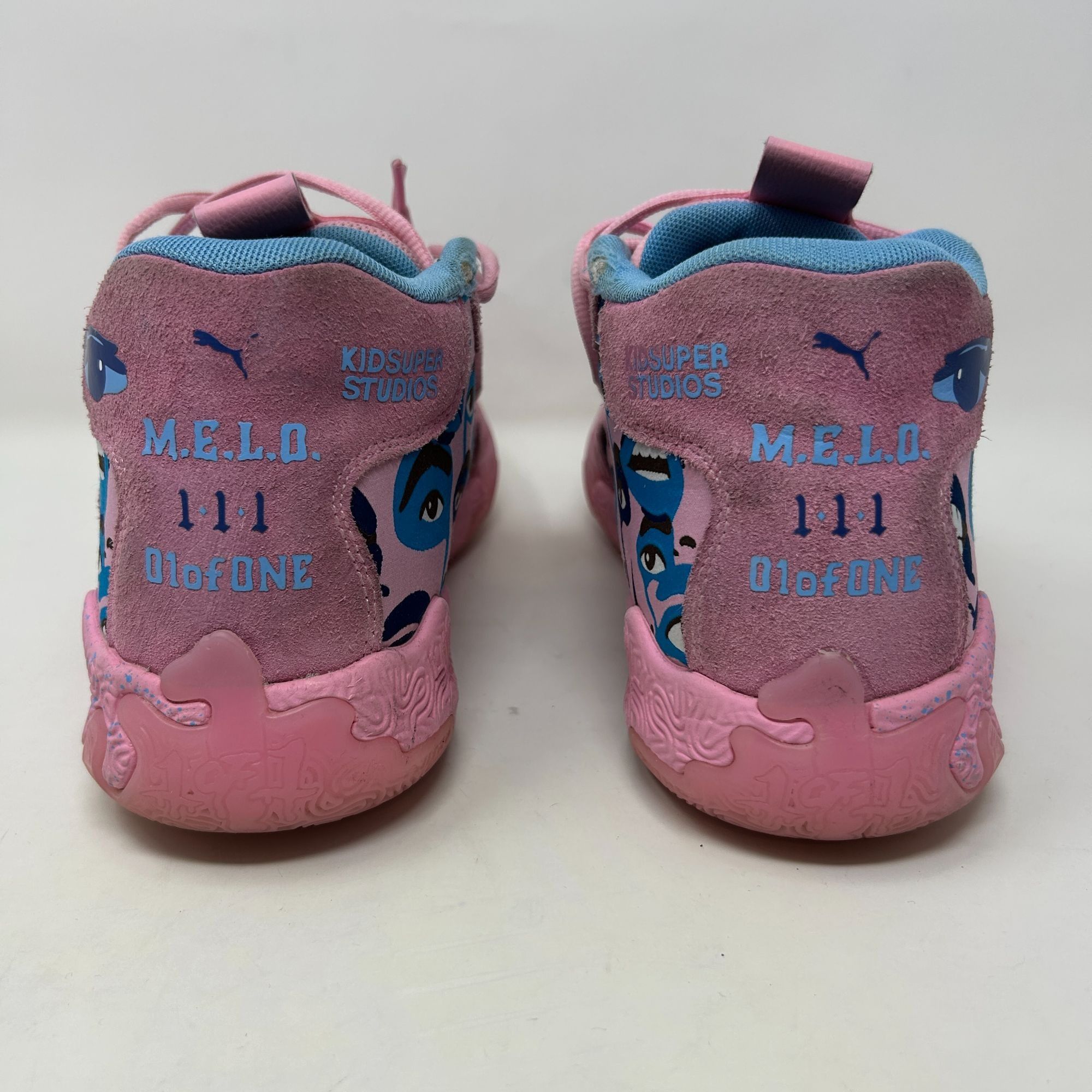Puma Puma MB.03 “LaMelo Ball Toxic” Pink Multi Eyes Basketball Size US 8.5 / EU 41-42 - 2 Thumbnail