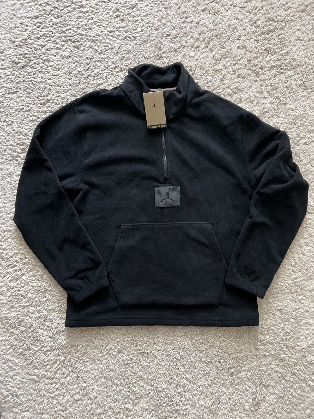 Jordan Brand Jordan Essentials Winterized Fleece Jacket Half-Zip Size US S / EU 44-46 / 1 - 5 Thumbnail