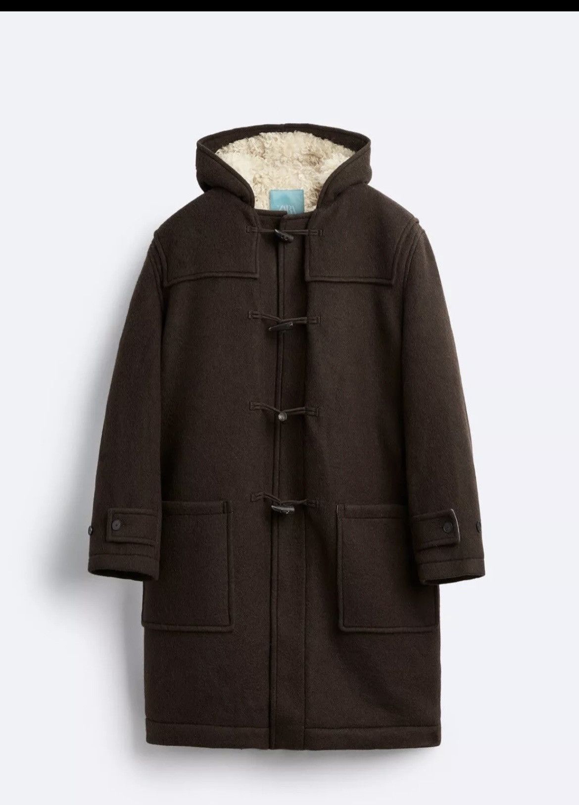 Zara Zara x Harry Lambert Wool Coat with Fleece Lining Size US M / EU 48-50 / 2 - 3 Thumbnail
